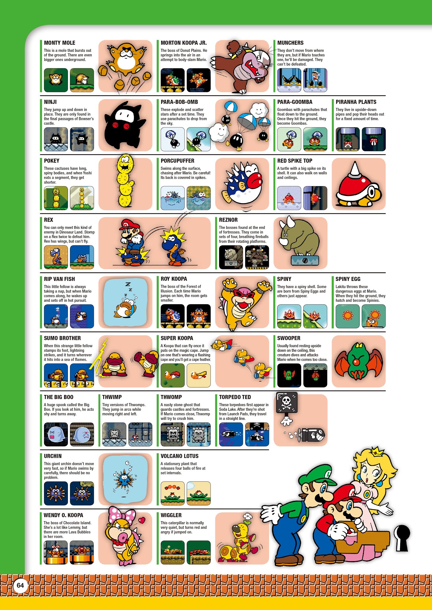 Read online Super Mario Bros. Encyclopedia: The Official Guide to the First 30 Years comic -  Issue # TPB (Part 1) - 65