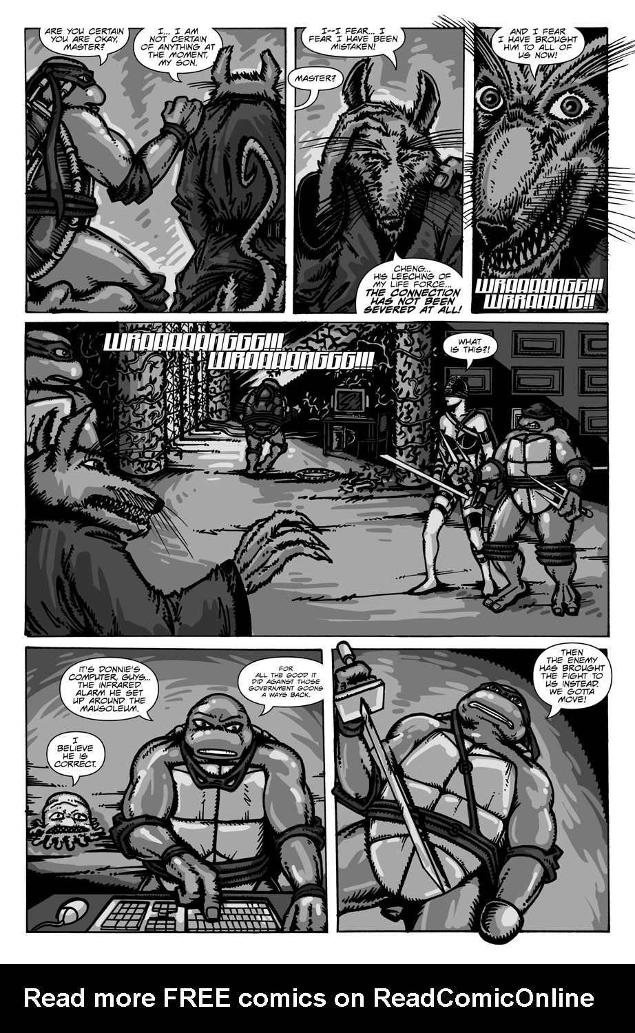 Read online Teenage Mutant Ninja Turtles (1996) comic -  Issue #24 - 31