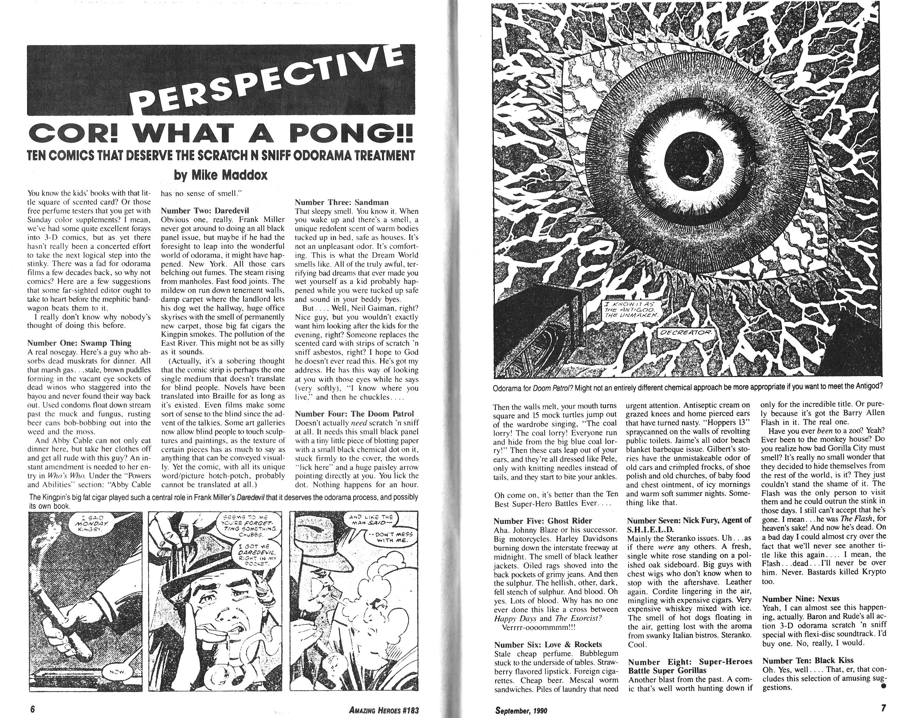 Read online Amazing Heroes comic -  Issue #183 - 4