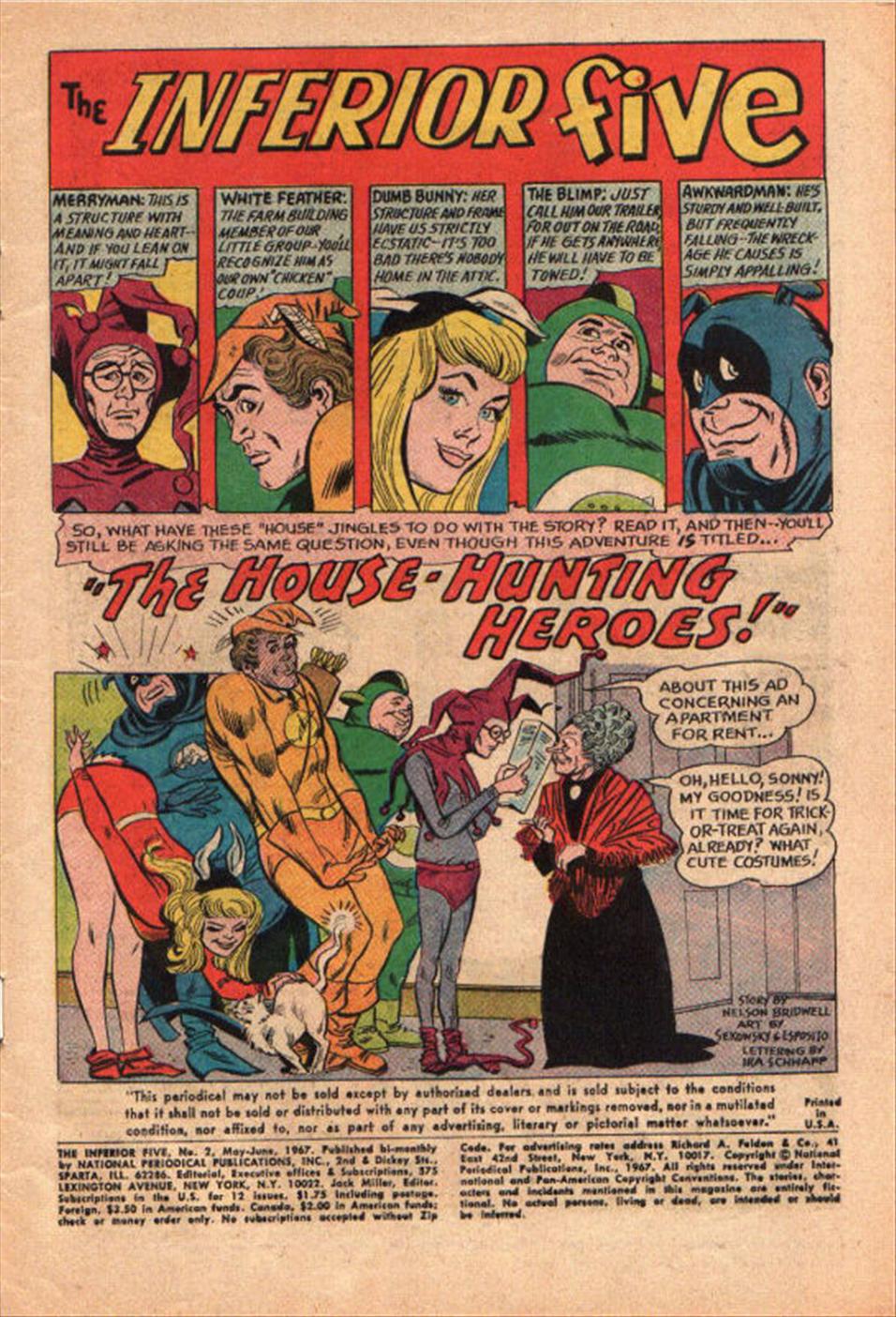 Read online The Inferior Five comic -  Issue #2 - 3