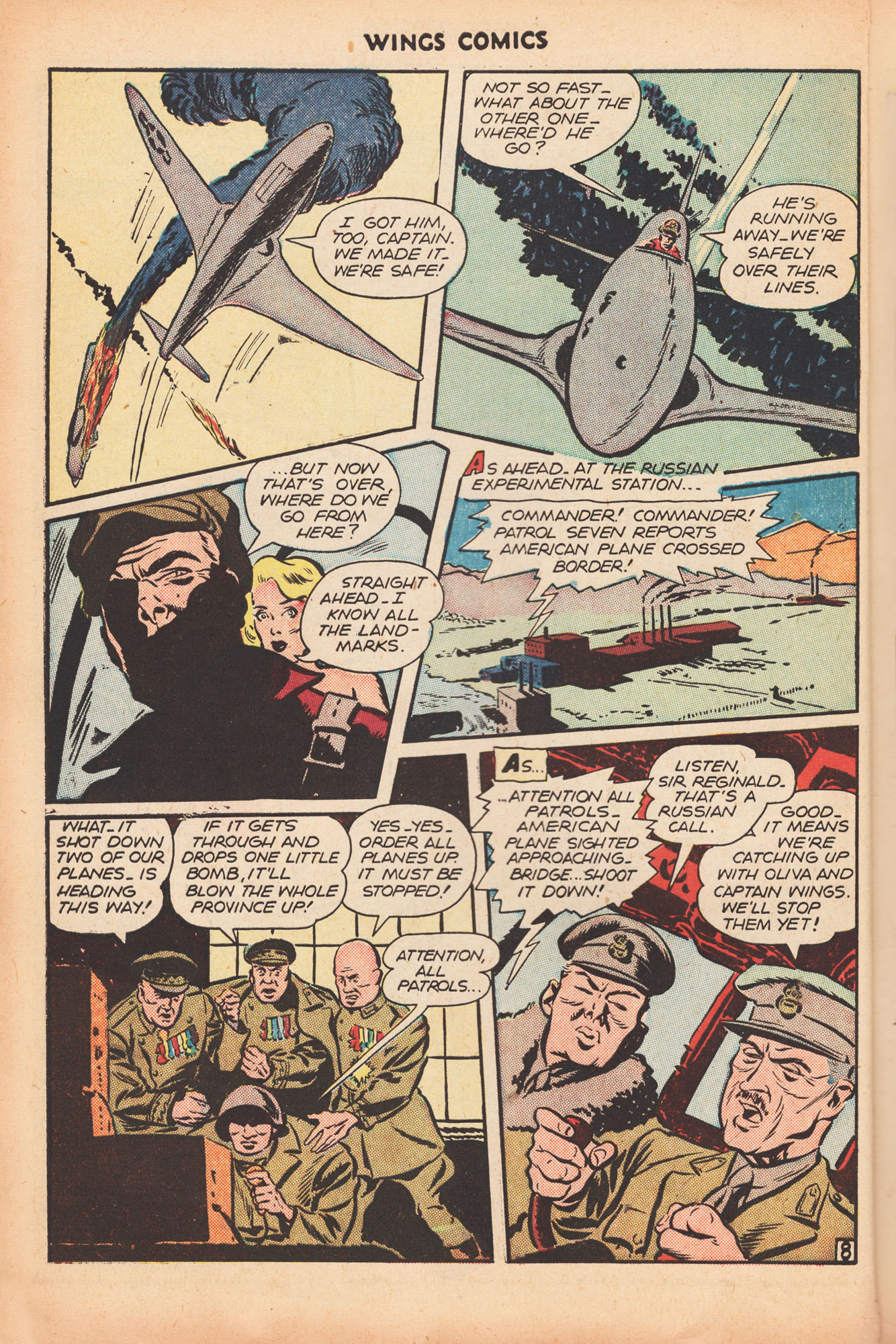 Read online Wings Comics comic -  Issue #73 - 10
