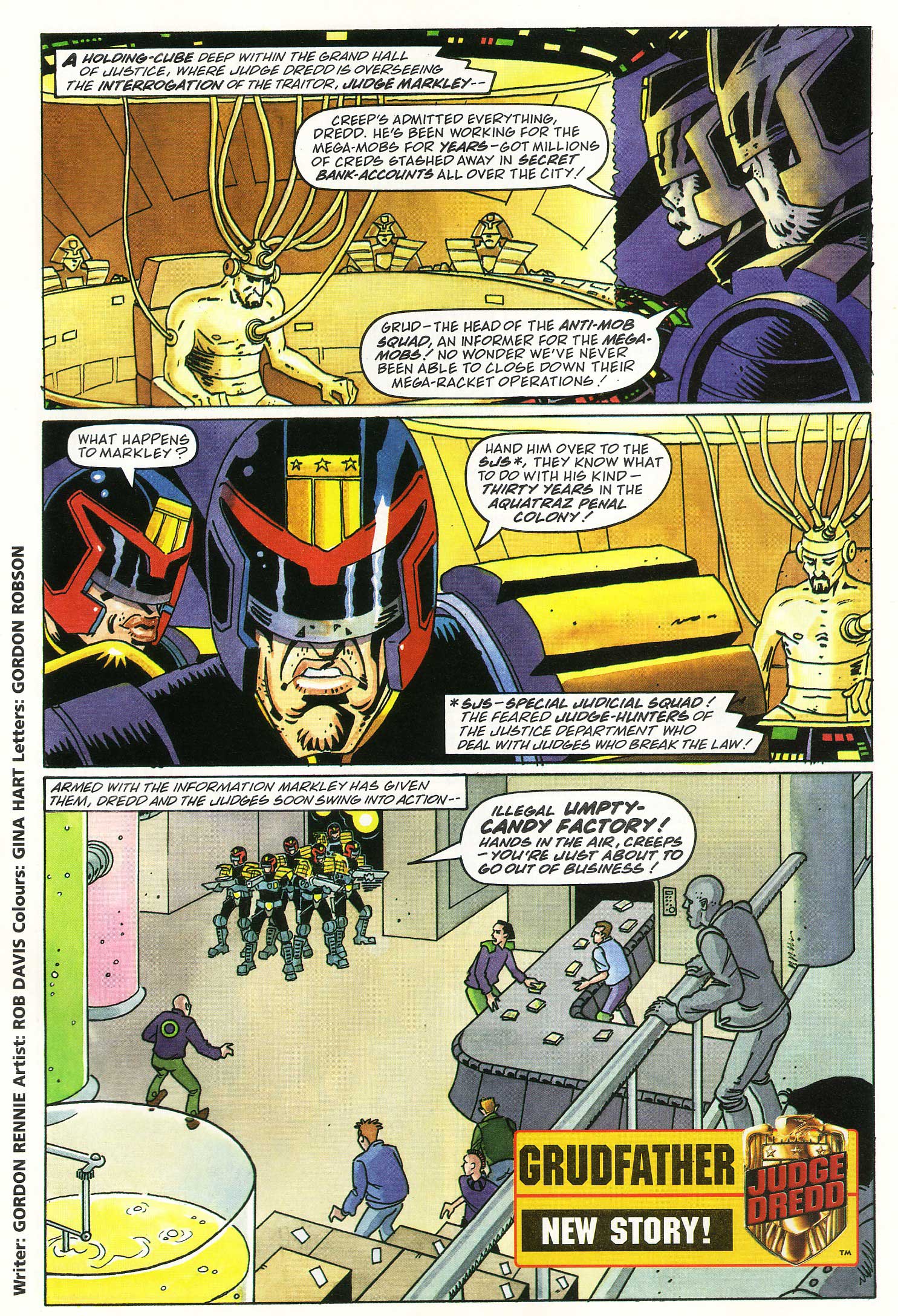 Read online Judge Dredd Lawman of the Future comic -  Issue #13 - 27