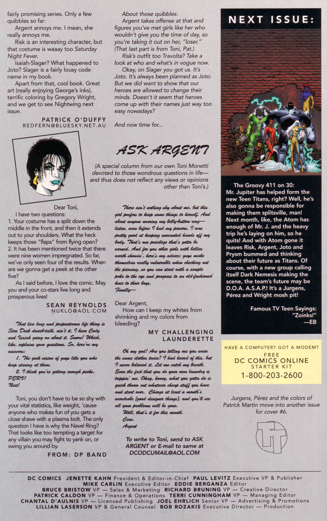 Read online Teen Titans (1996) comic -  Issue #6 - 24