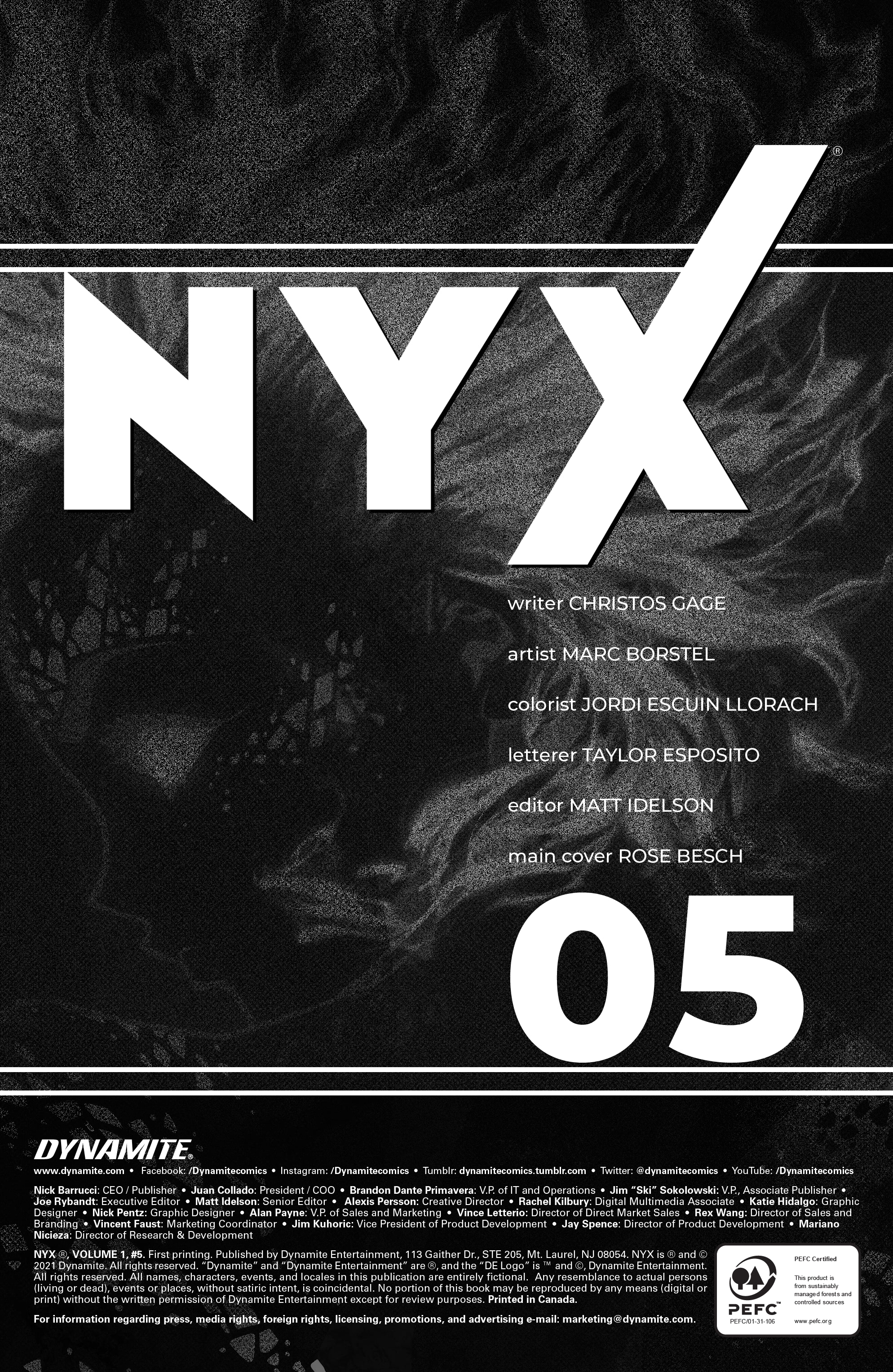 Read online Nyx (2021) comic -  Issue #5 - 5