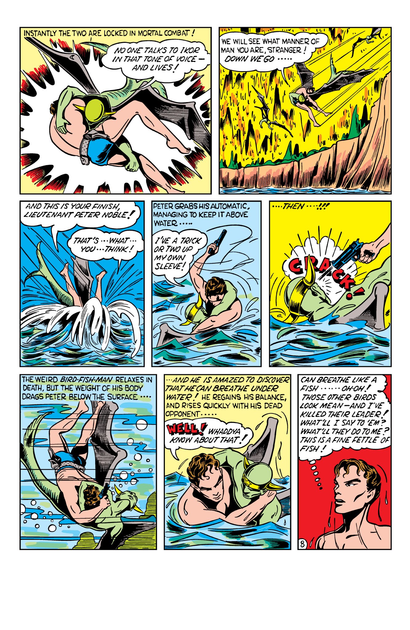 Read online Daring Mystery Comics comic -  Issue #7 - 17