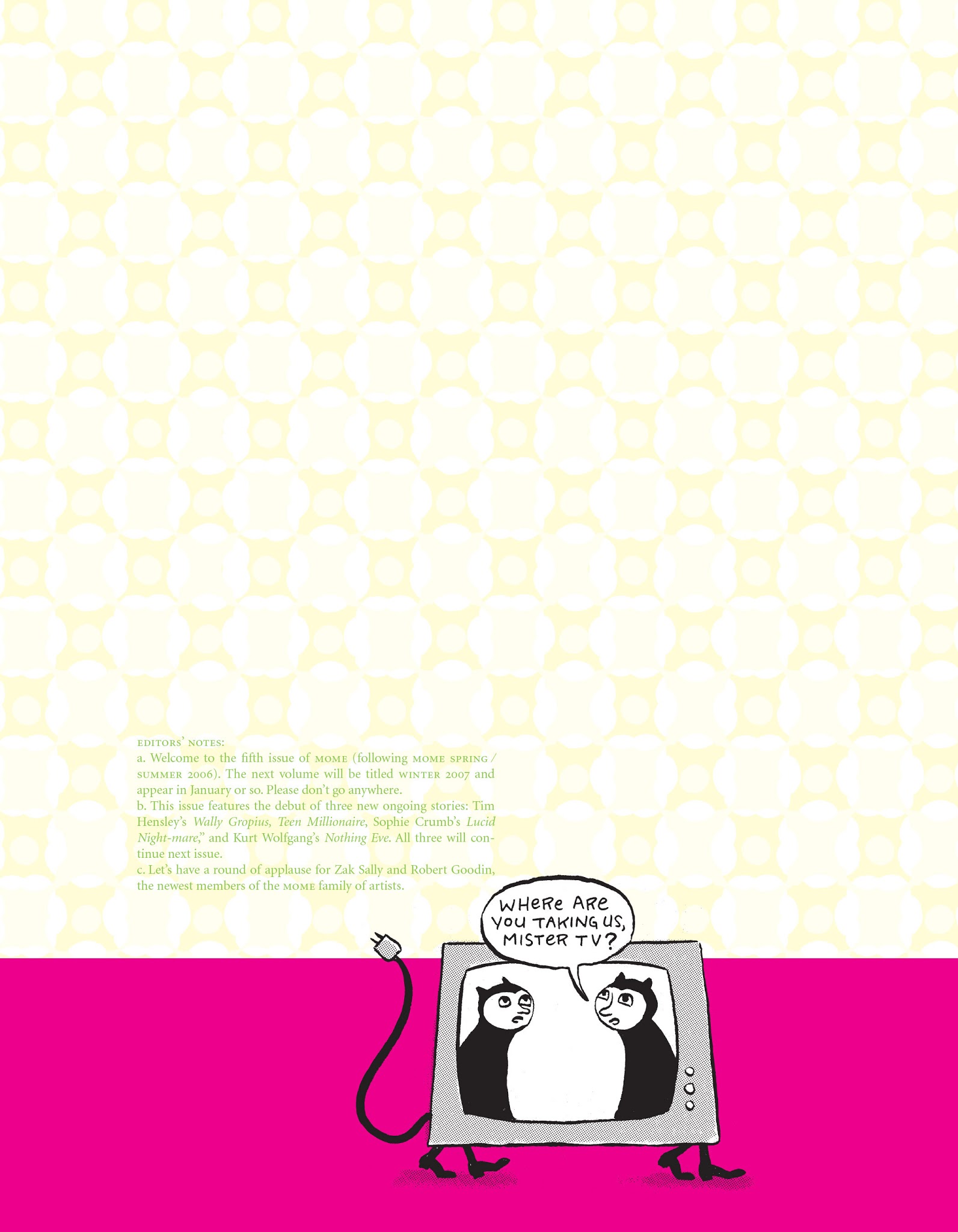 Read online Mome comic -  Issue # TPB 5 - 5