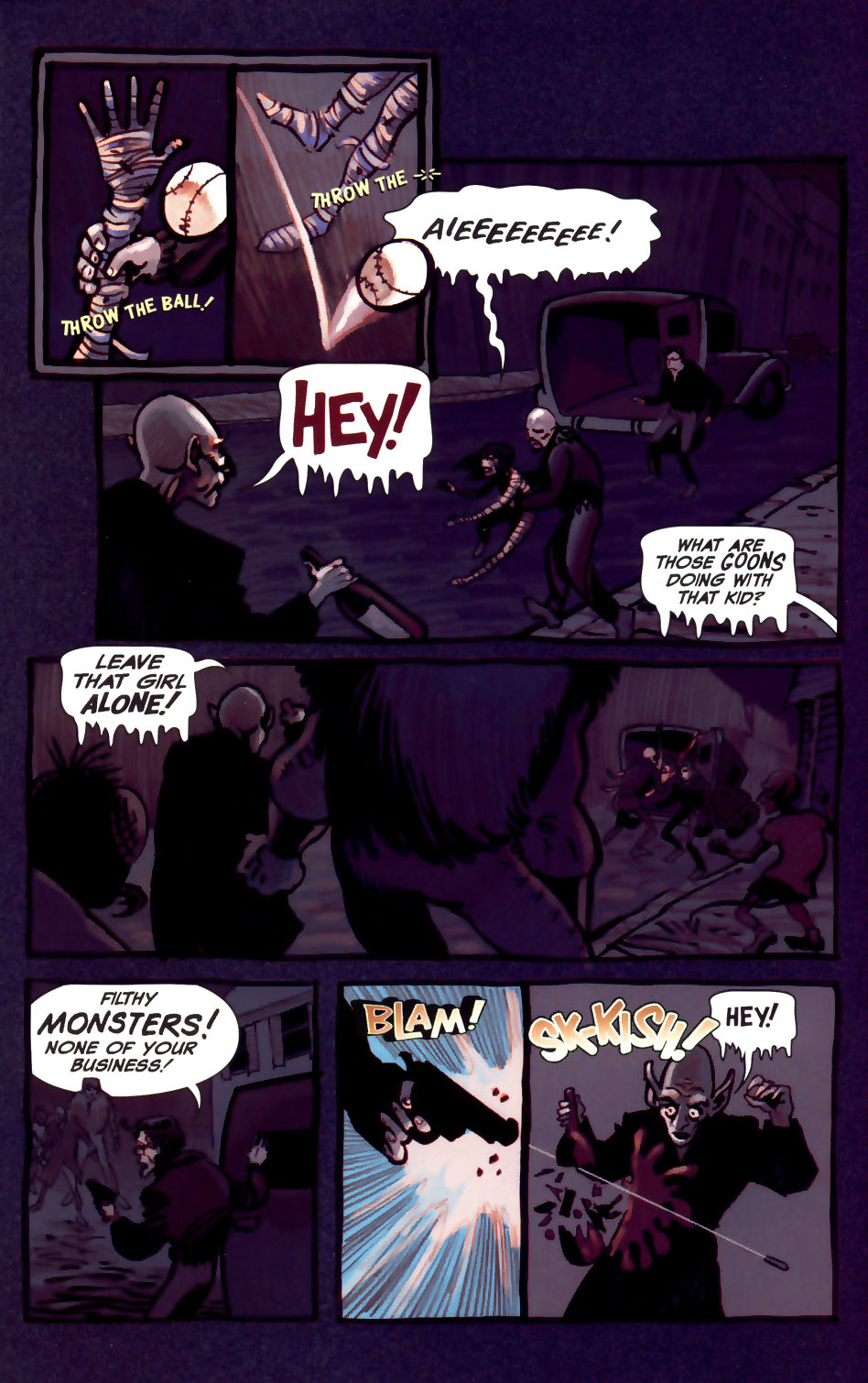 Read online Frankenstein Mobster comic -  Issue #0 - 12