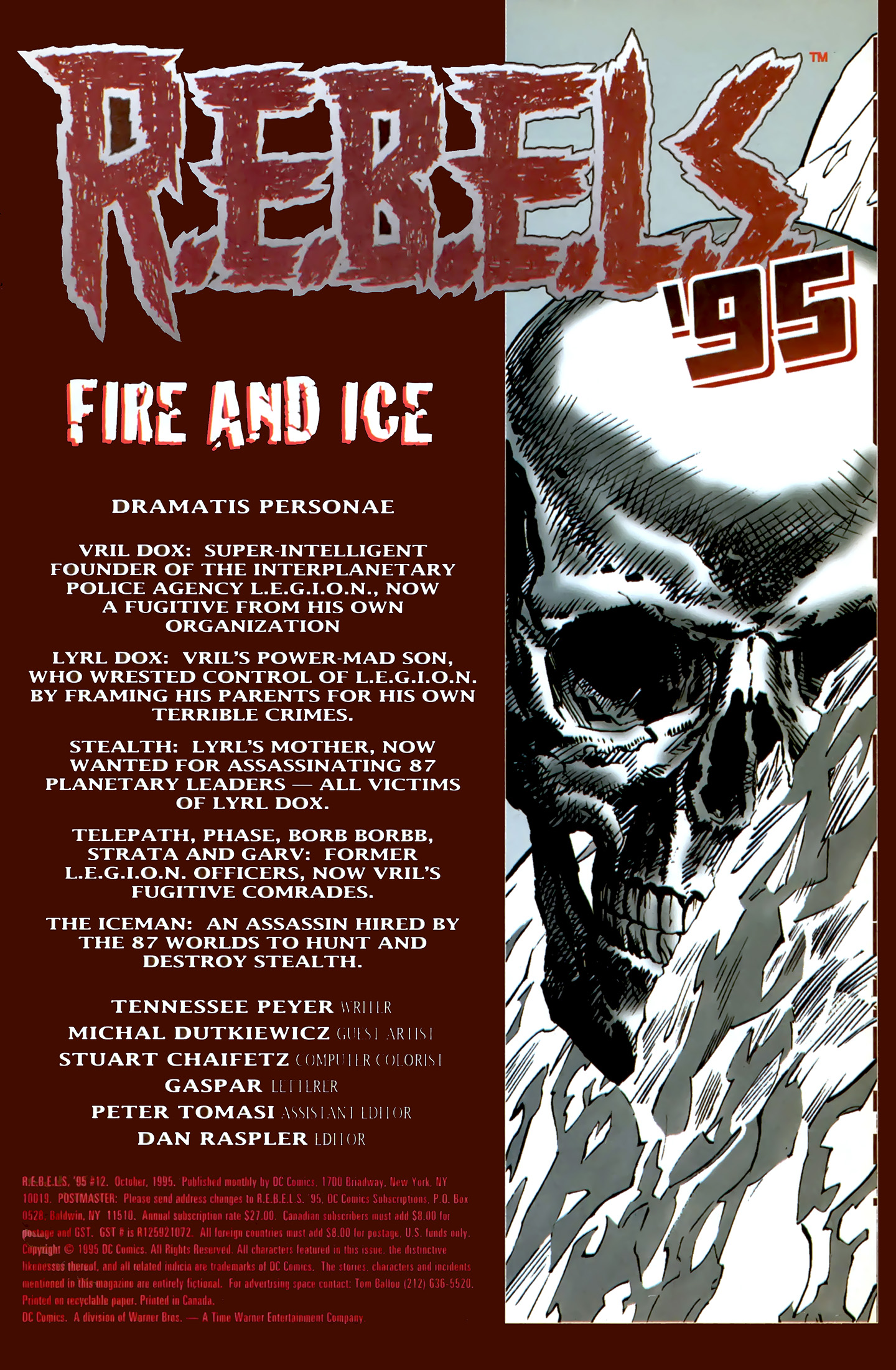 Read online R.E.B.E.L.S. '94 comic -  Issue #12 - 2