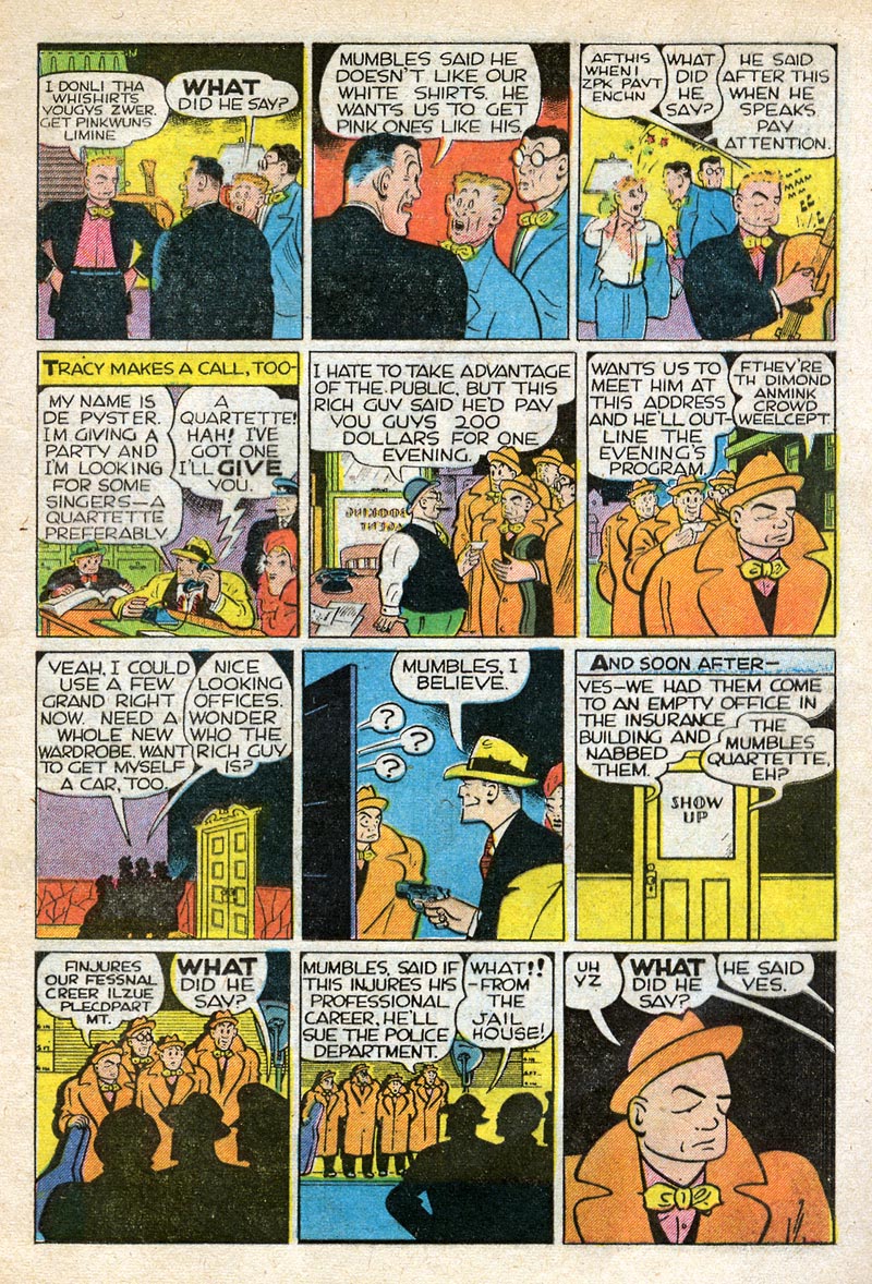 Read online Dick Tracy comic -  Issue #120 - 7