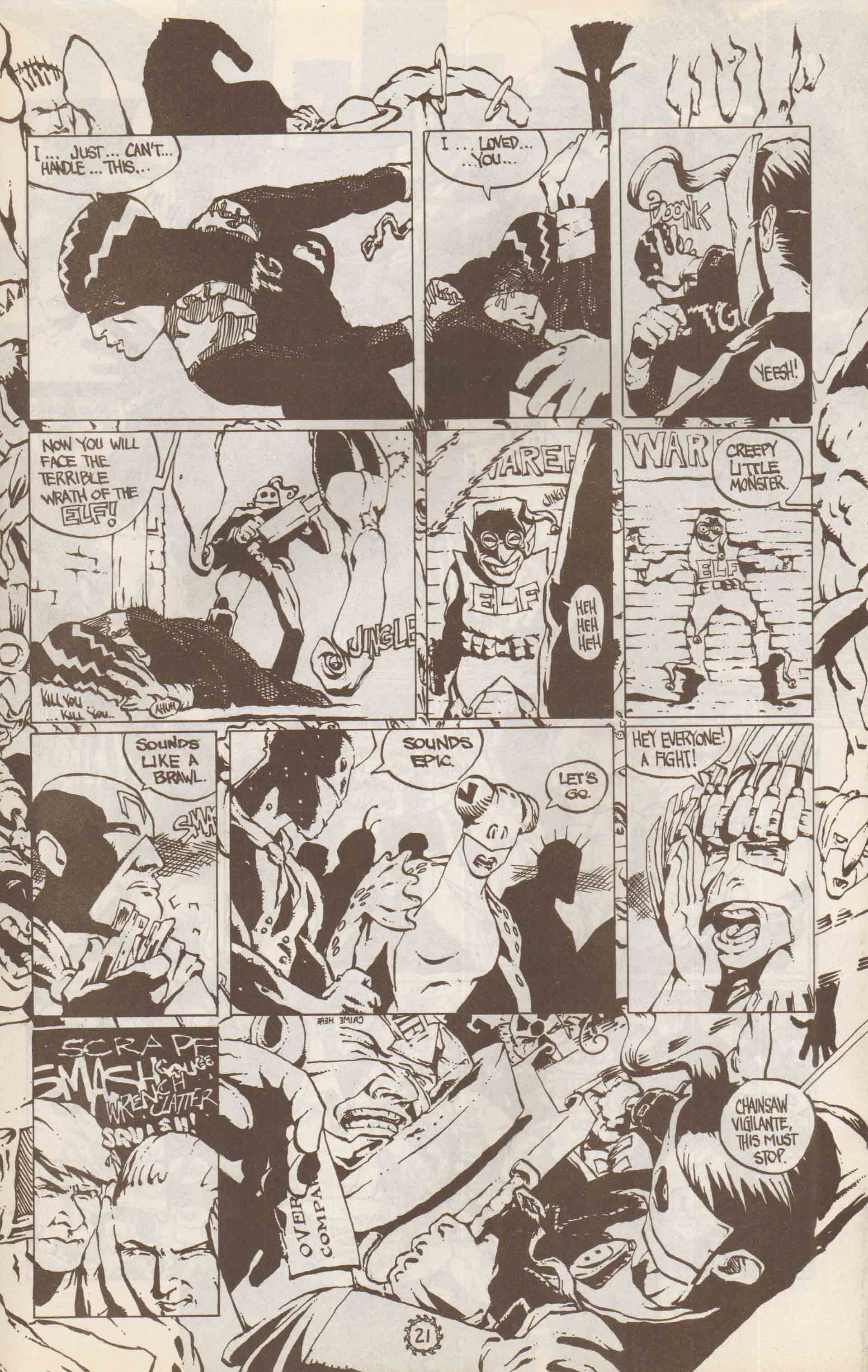 Read online Chainsaw Vigilante comic -  Issue # TPB - 24