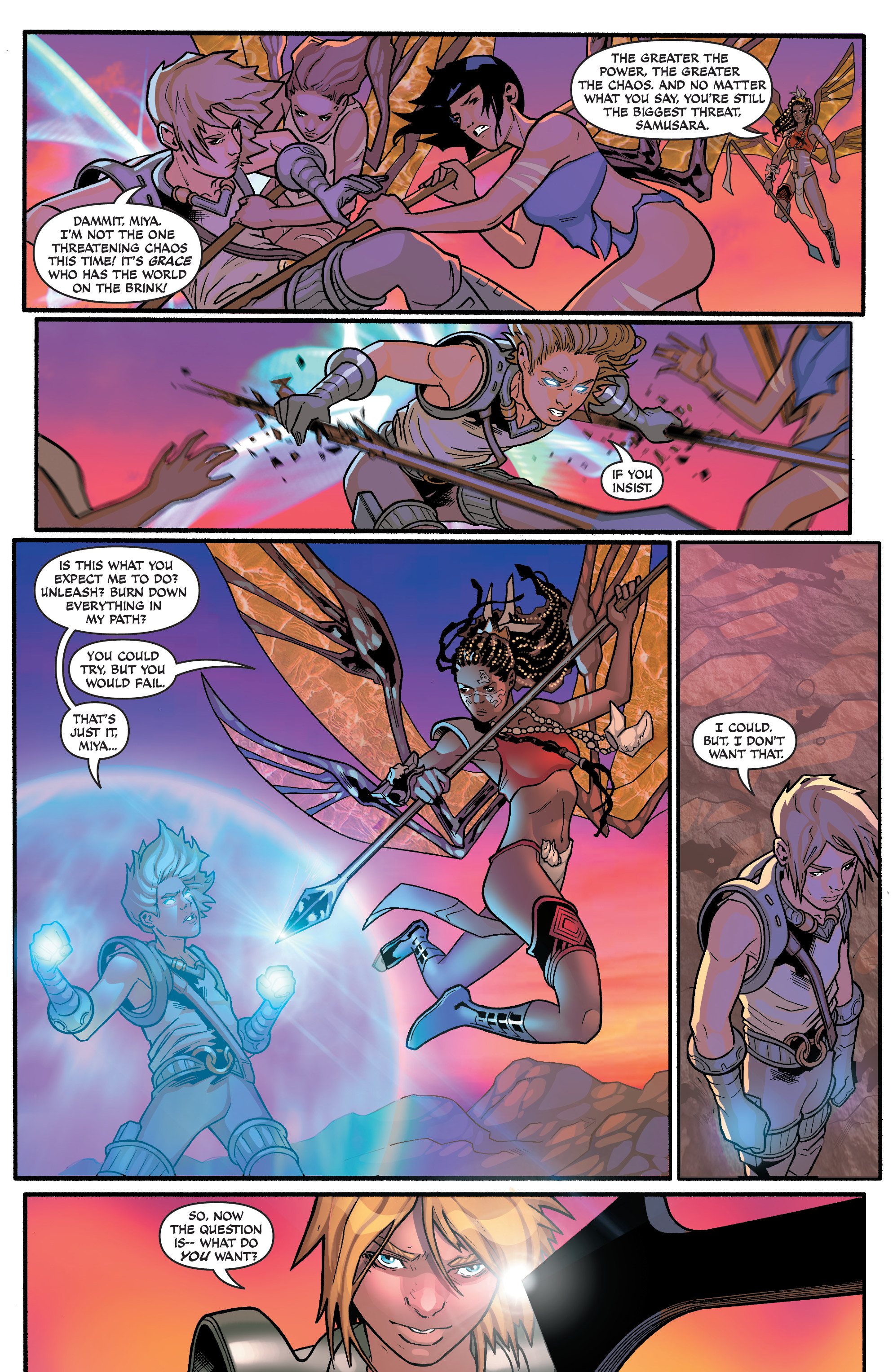 Read online Soulfire comic -  Issue #4 - 7
