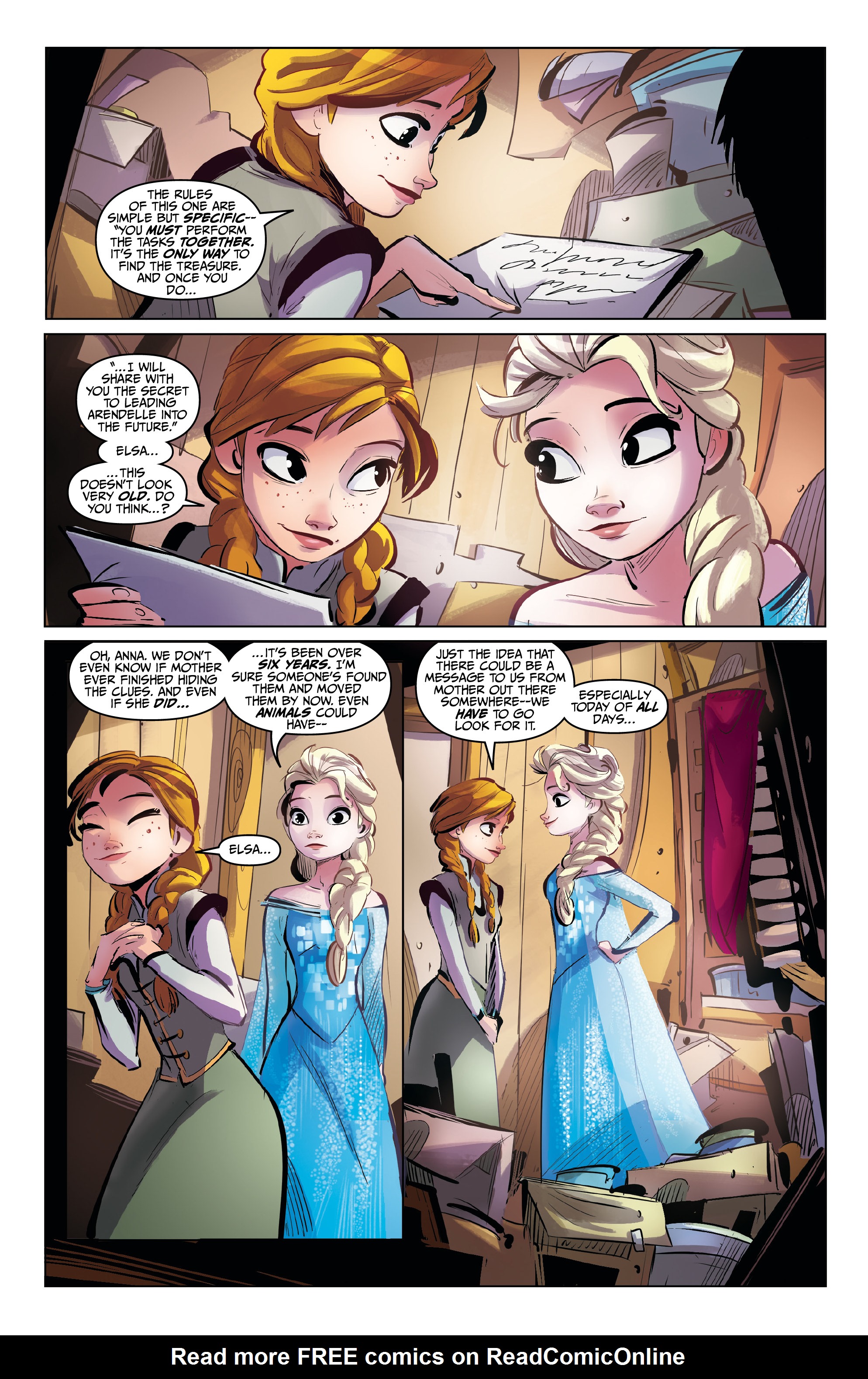 Read online Disney Frozen: True Treasure comic -  Issue #1 - 15