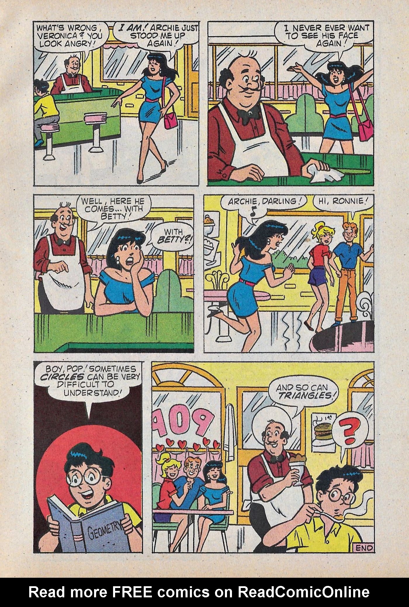 Read online Betty and Veronica Digest Magazine comic -  Issue #56 - 7