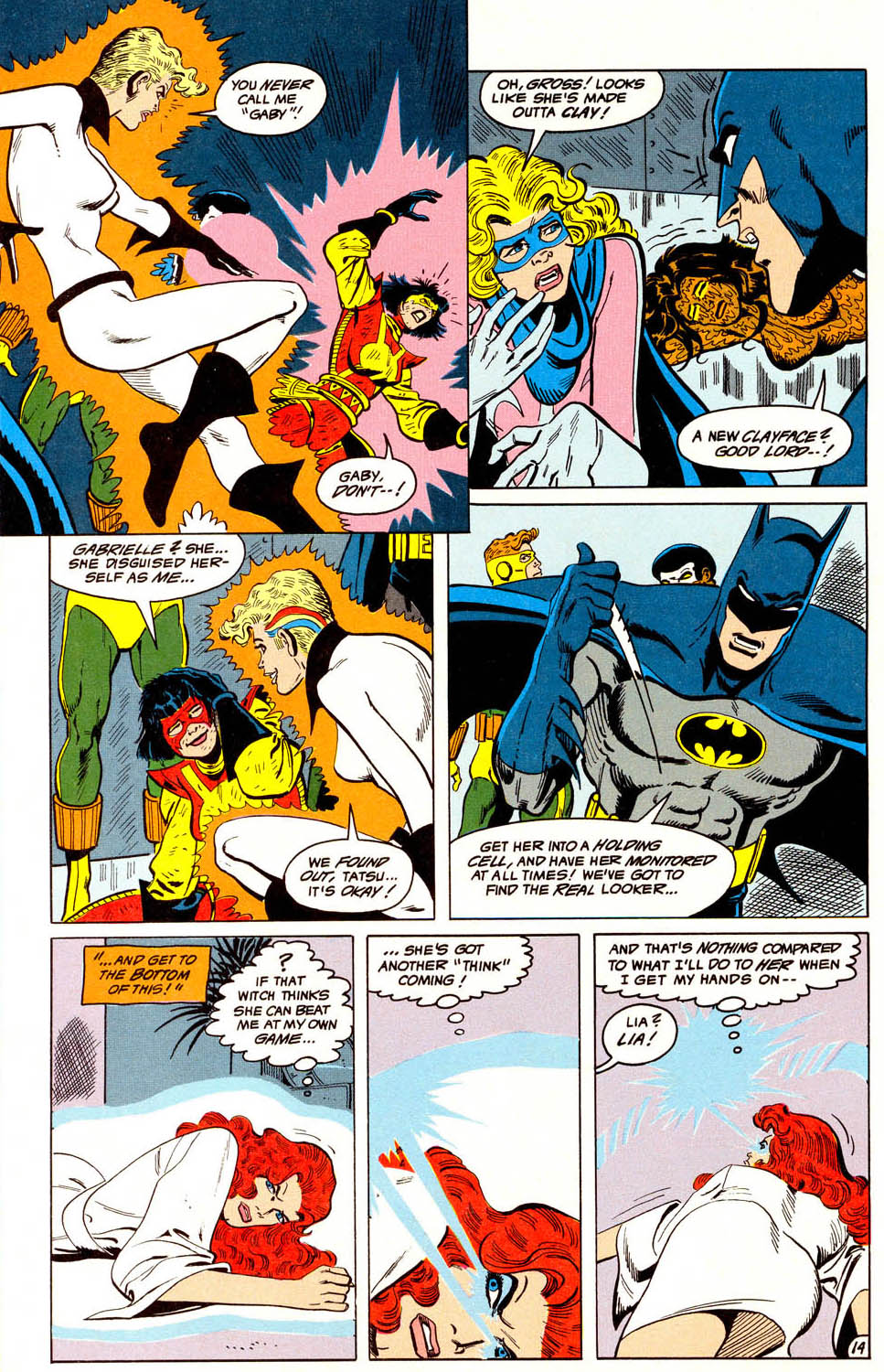 Read online The Outsiders (1985) comic -  Issue #21 - 15