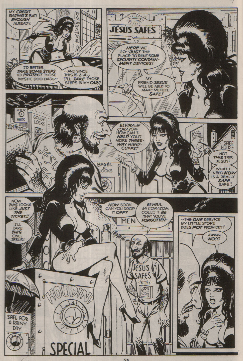 Read online Elvira, Mistress of the Dark comic -  Issue #15 - 23