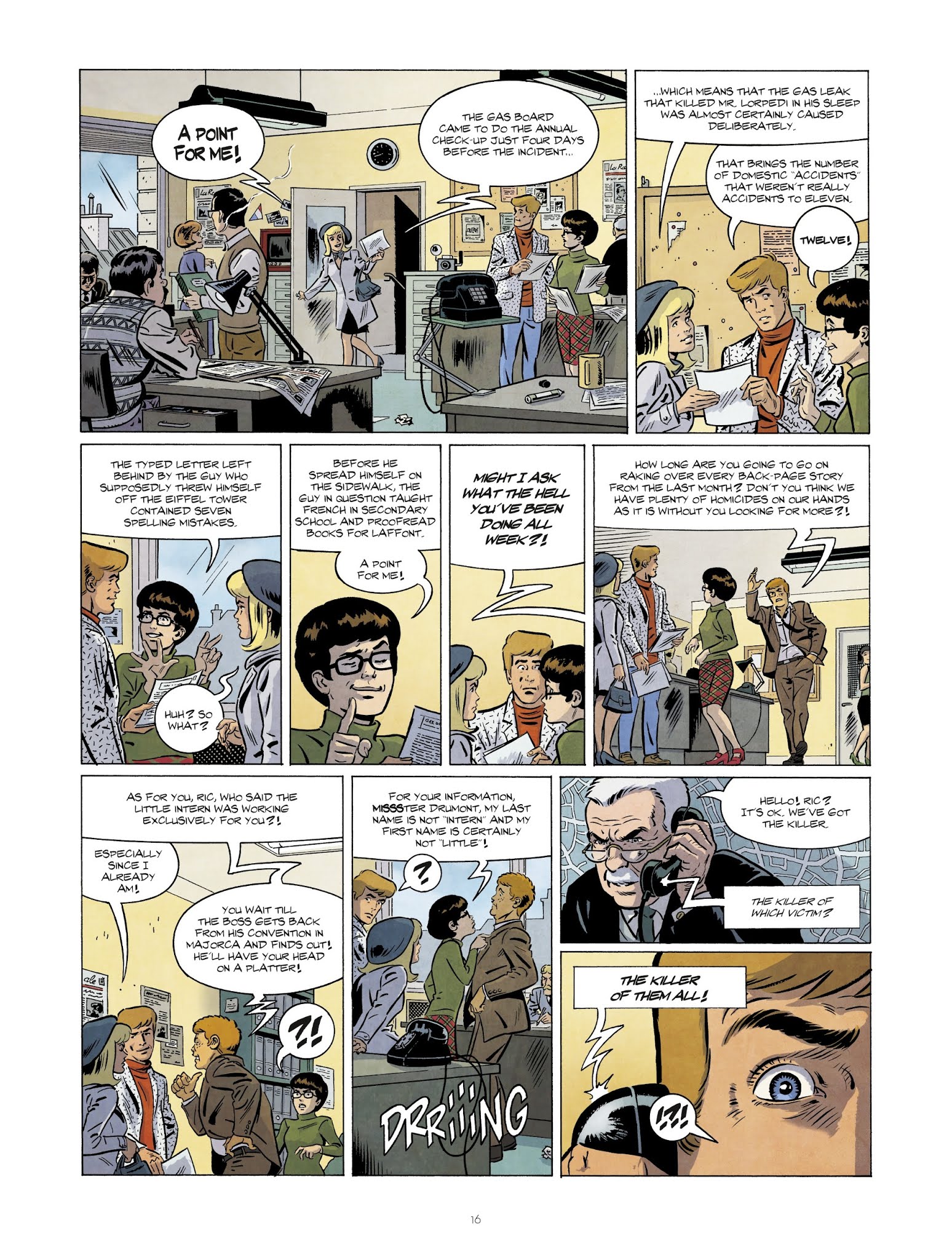 Read online The Mighty Return of Ric Hochet comic -  Issue #3 - 16