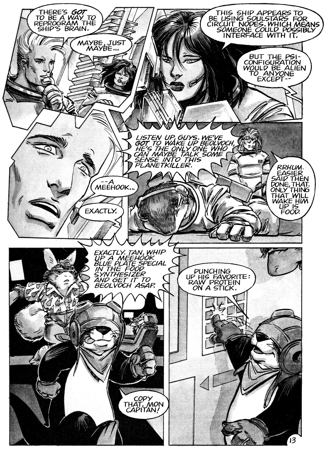 Read online Fusion (1987) comic -  Issue #13 - 14