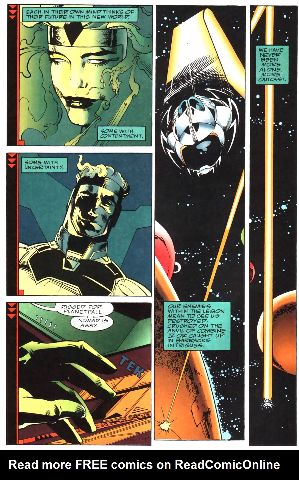 Read online Alien Legion: On the Edge comic -  Issue #3 - 42