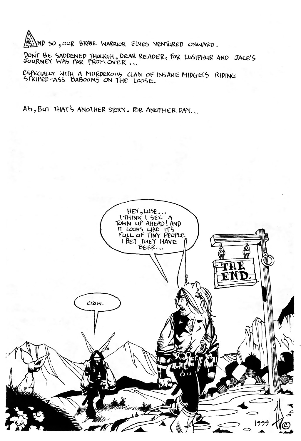 Read online Poison Elves (1995) comic -  Issue #61 - 26