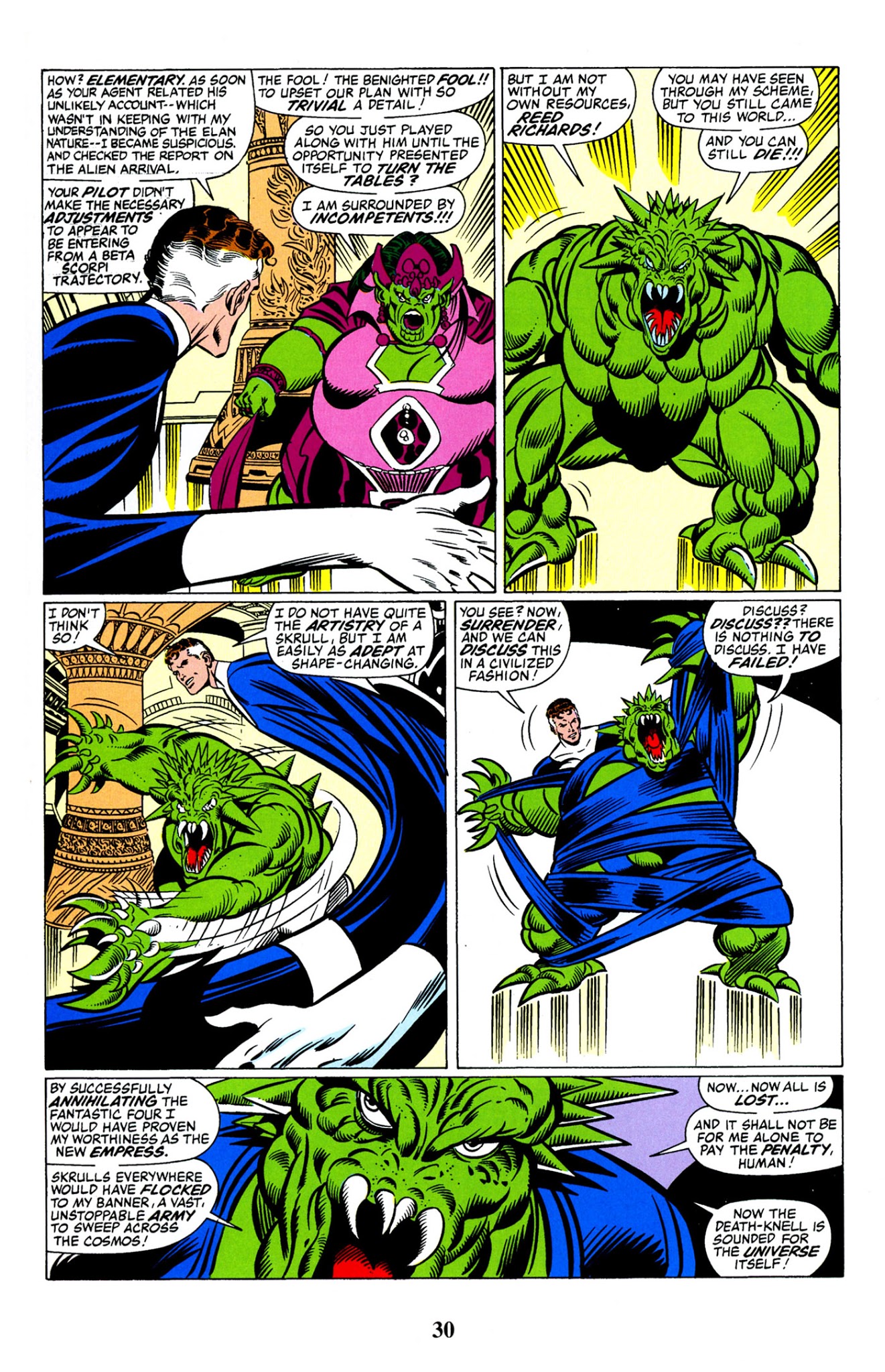 Read online Fantastic Four Visionaries: John Byrne comic -  Issue # TPB 7 - 31