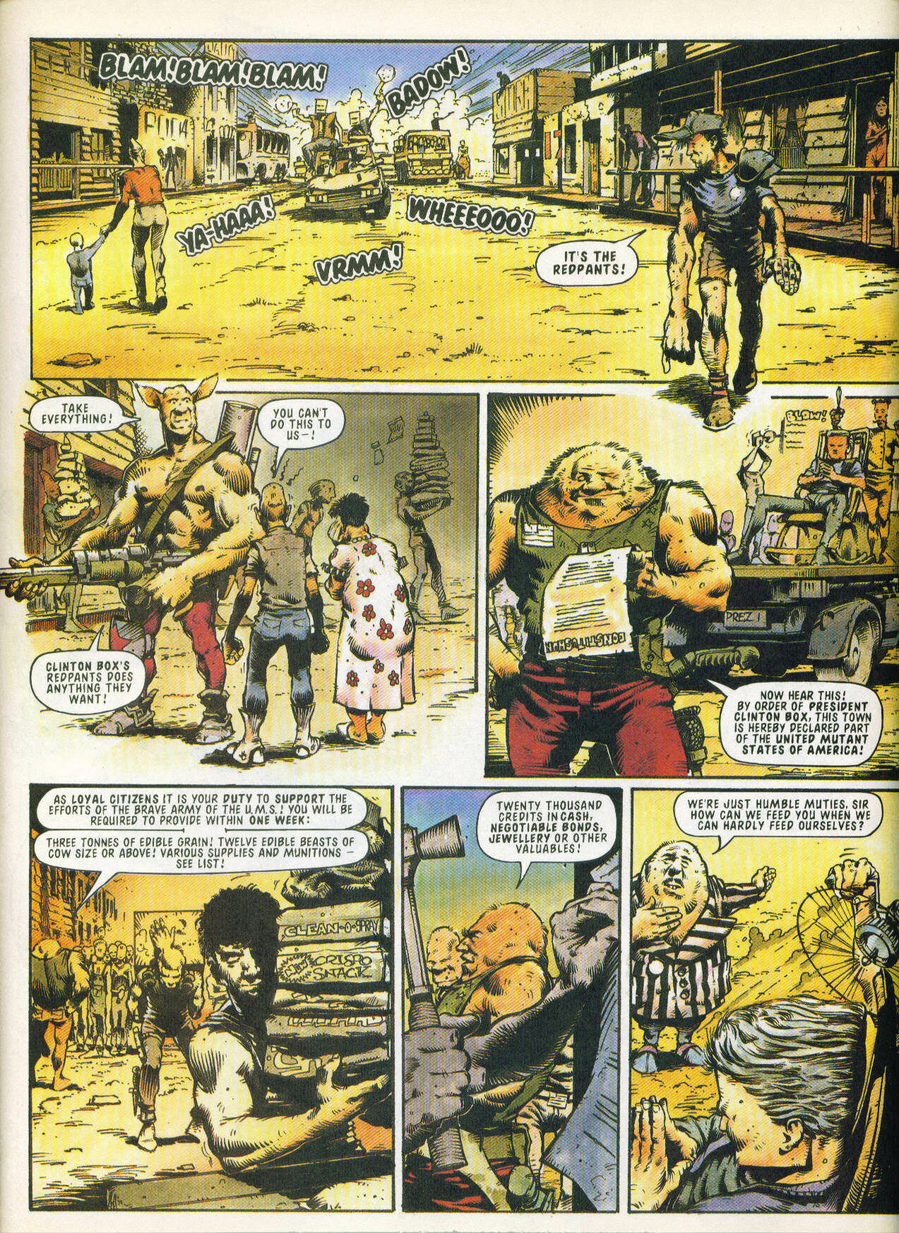 Read online Judge Dredd Megazine (vol. 3) comic -  Issue #2 - 6