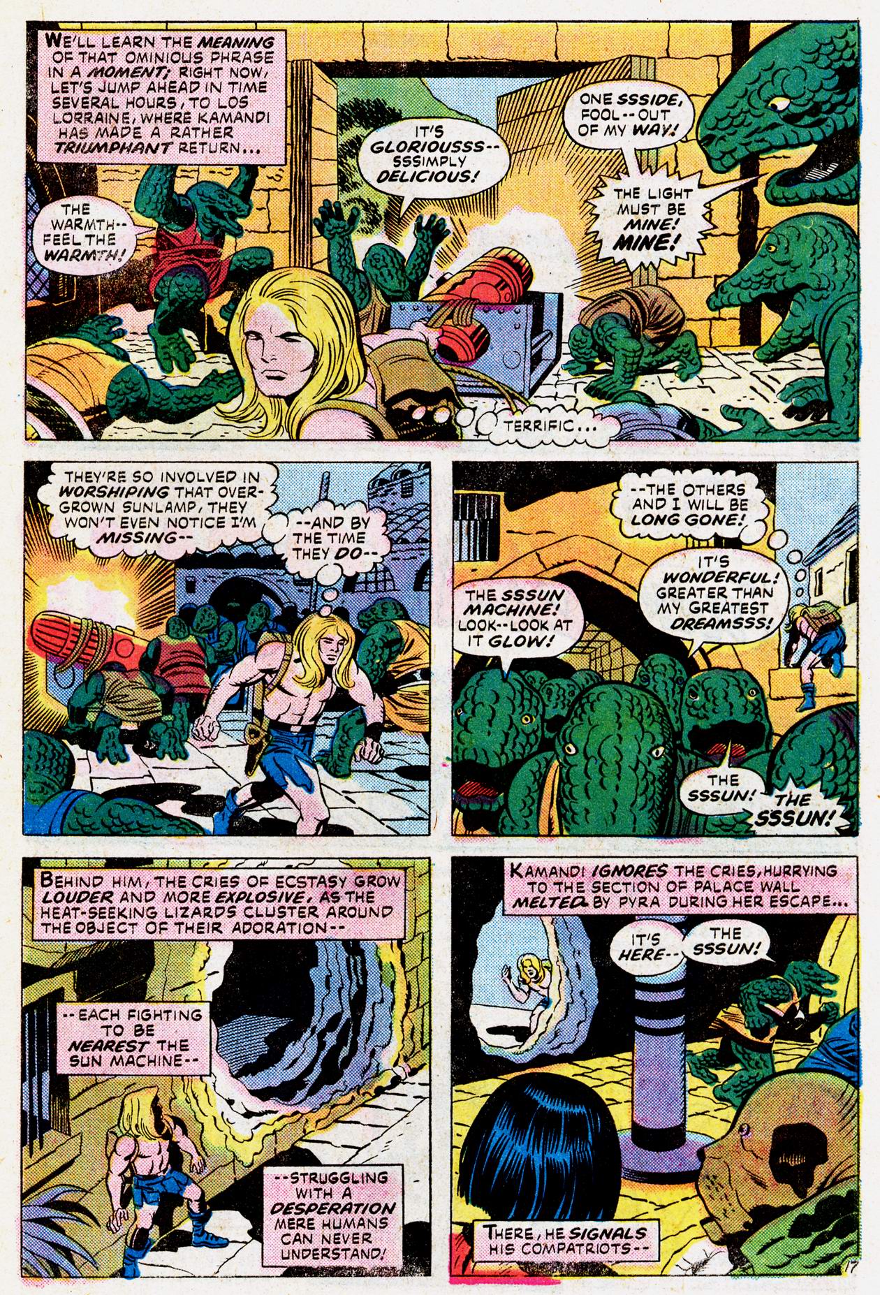 Read online Kamandi, The Last Boy On Earth comic -  Issue #40 - 20