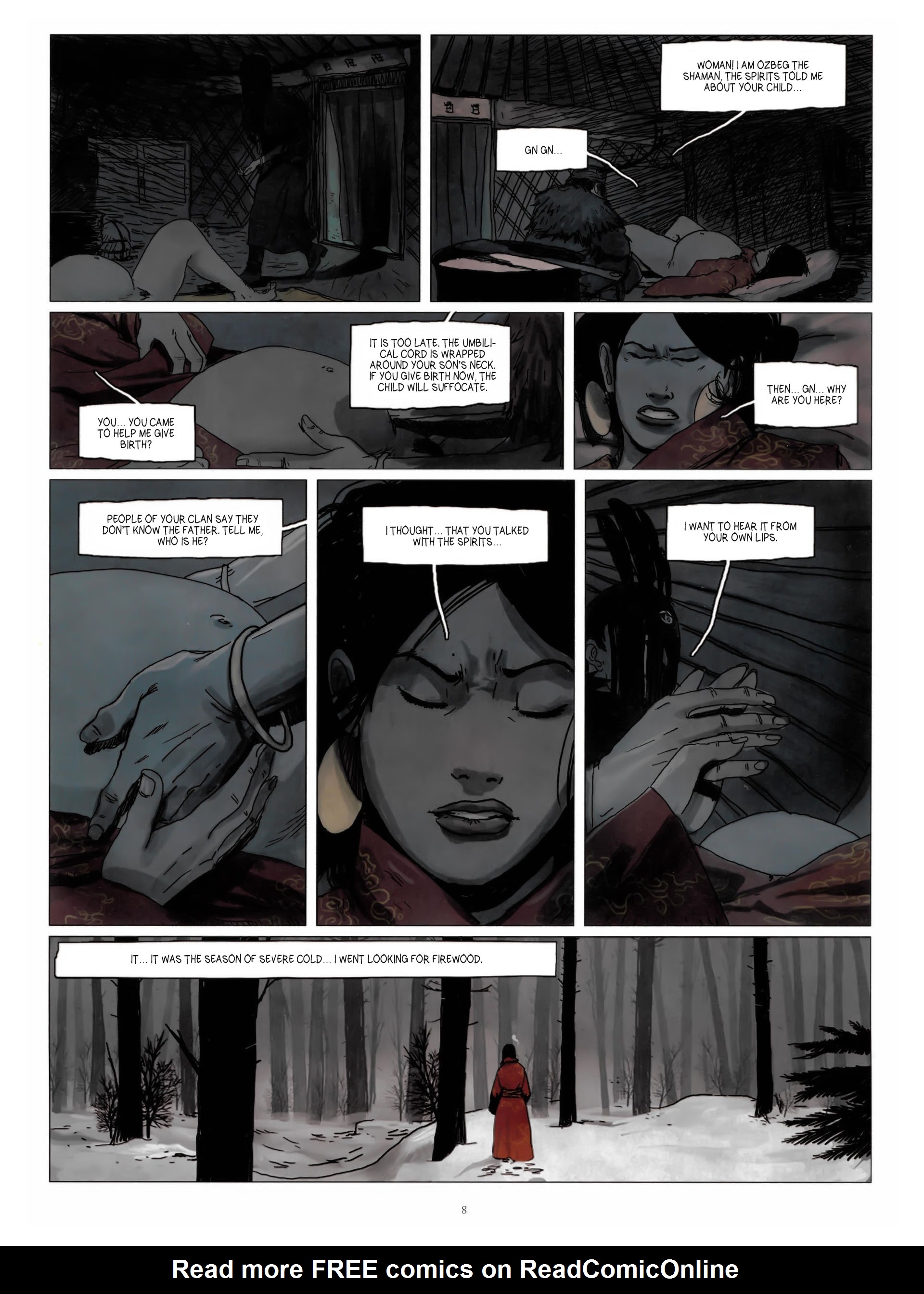 Read online Temujin comic -  Issue #1 - 10