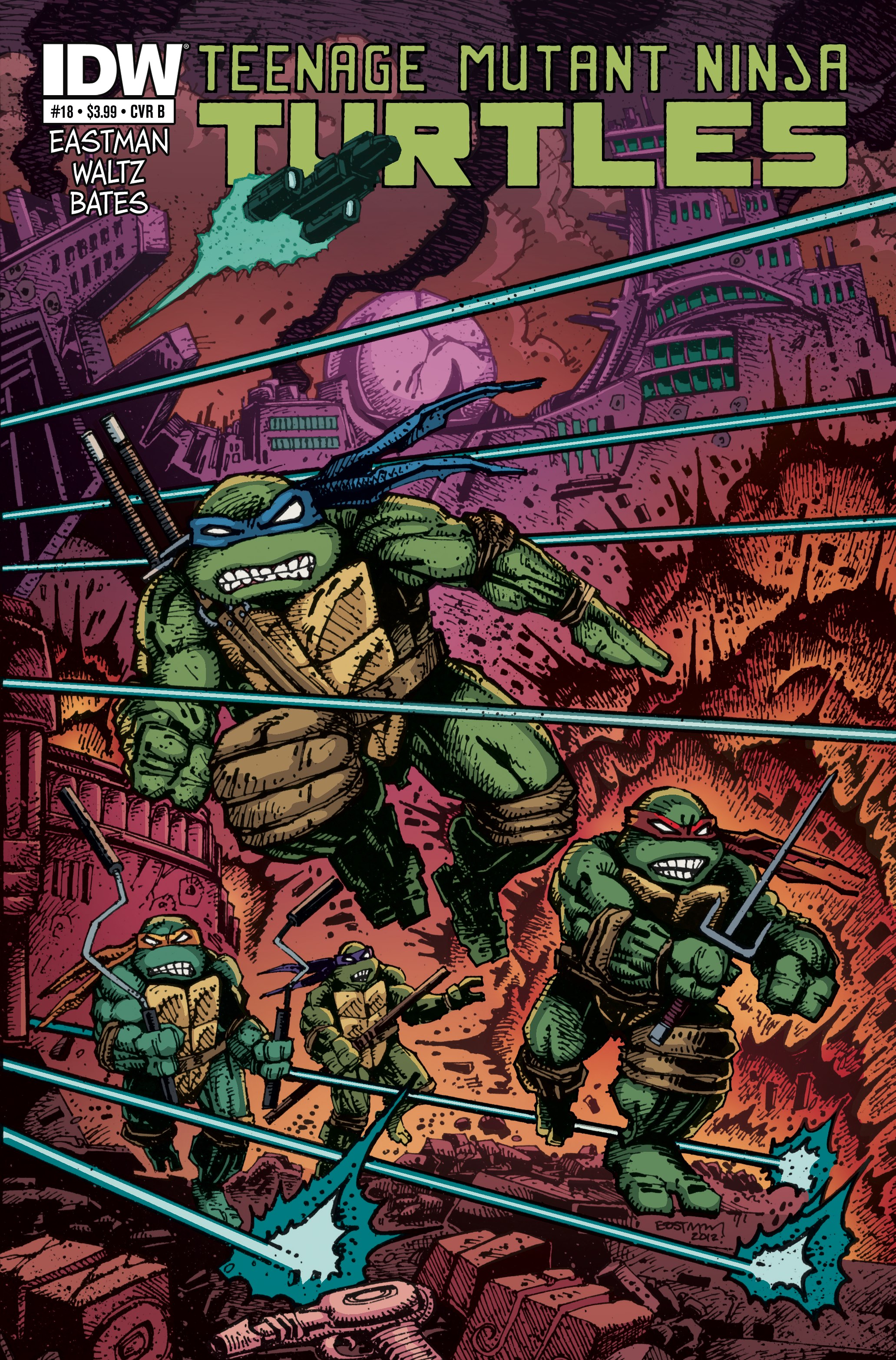 Read online Teenage Mutant Ninja Turtles (2011) comic -  Issue #18 - 2