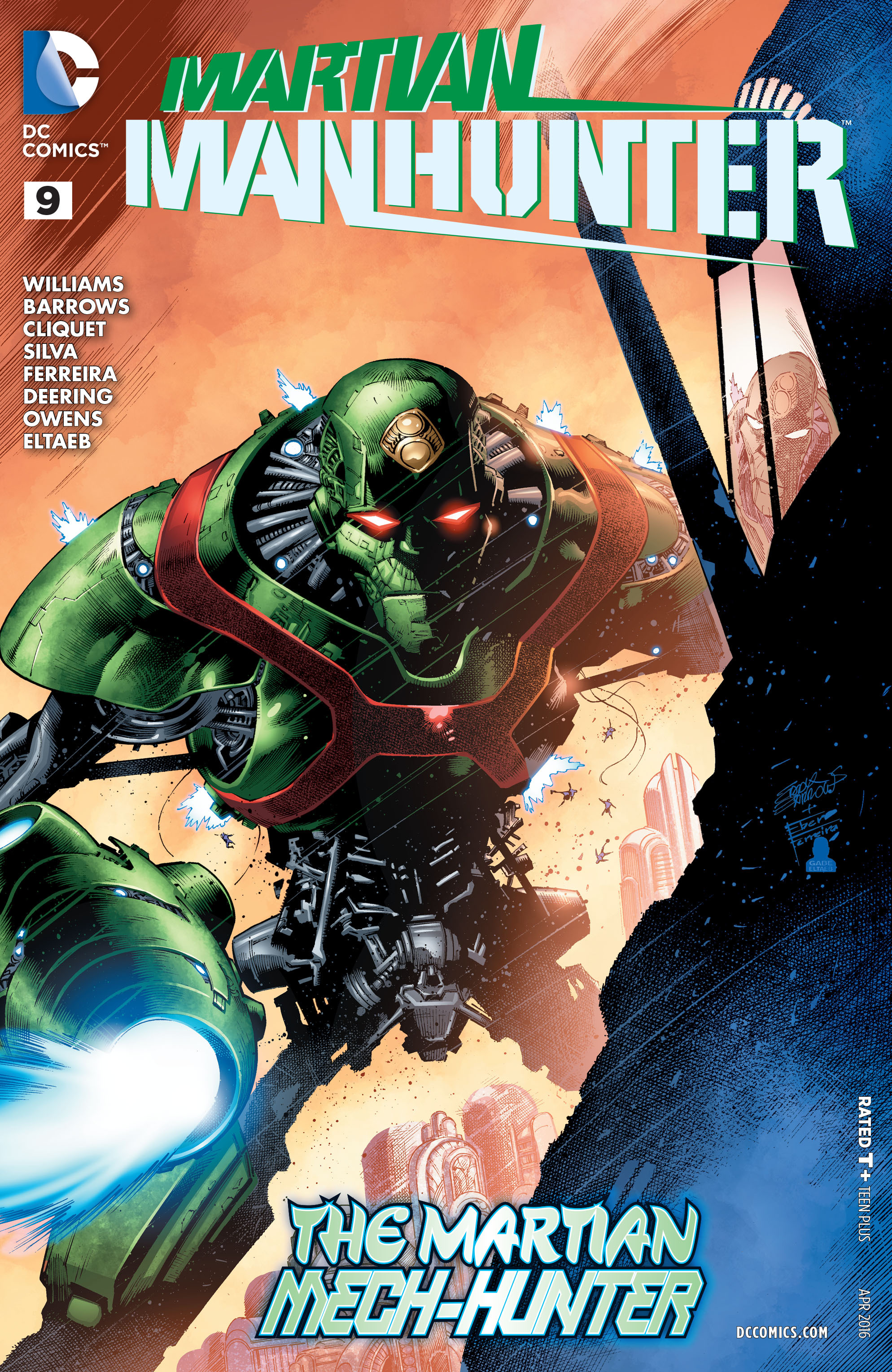 Read online Martian Manhunter (2015) comic -  Issue #9 - 1