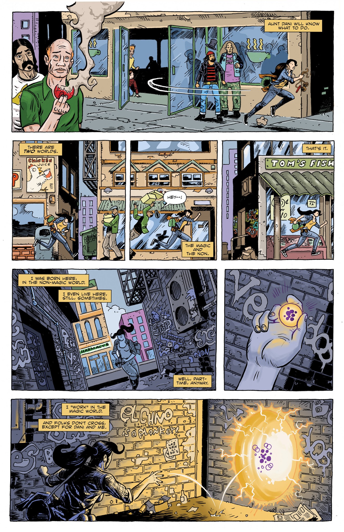 Read online Amelia Cole and the Unknown World comic -  Issue # TPB - 10