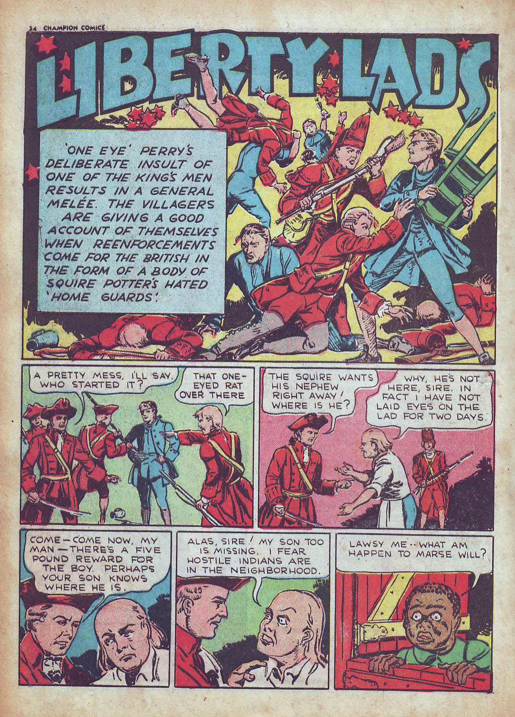 Read online Champion Comics comic -  Issue #4 - 36