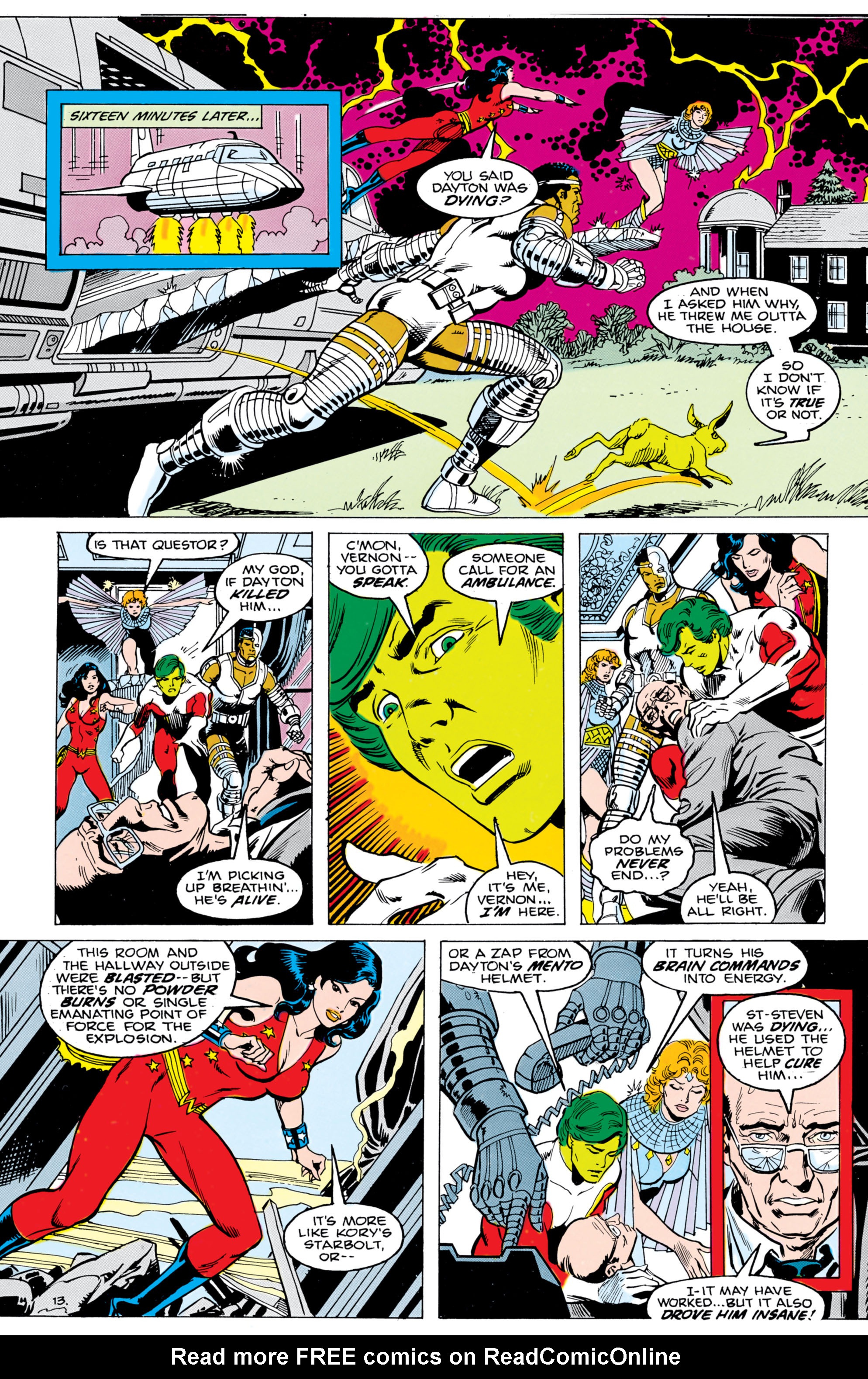 Read online The New Teen Titans (1984) comic -  Issue #14 - 14
