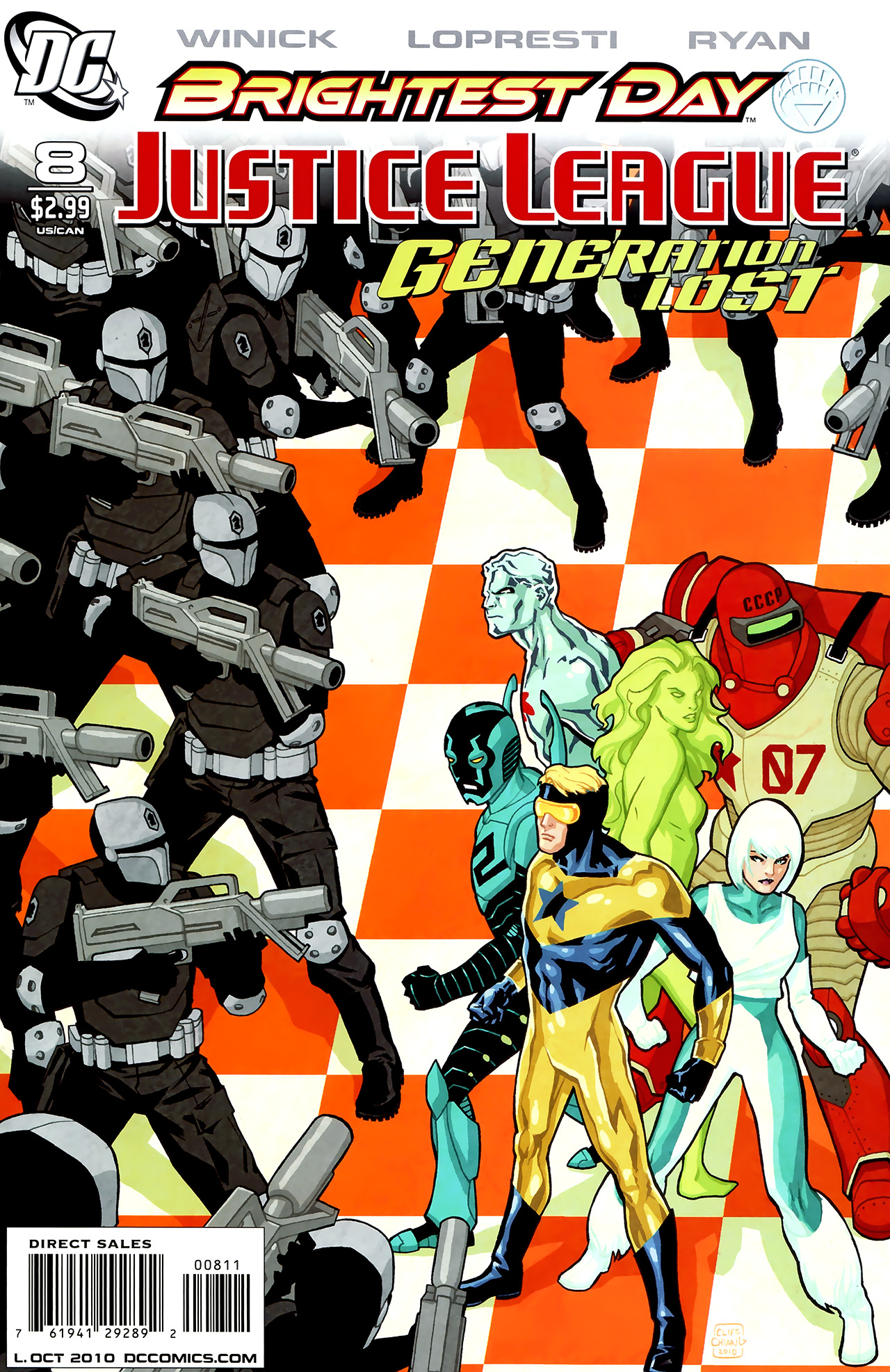 Read online Justice League: Generation Lost comic -  Issue #8 - 1