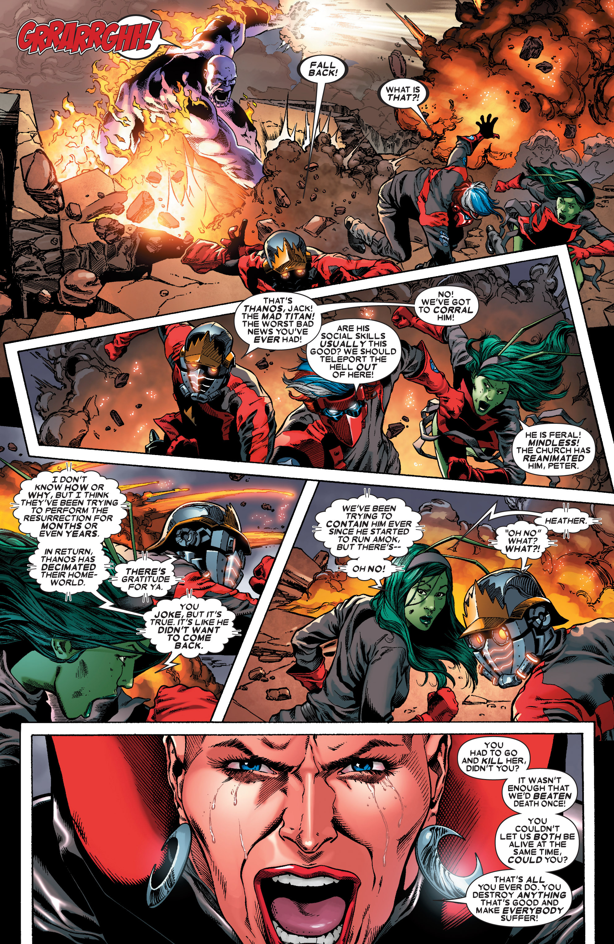 Read online Guardians of the Galaxy (2008) comic -  Issue #25 - 12