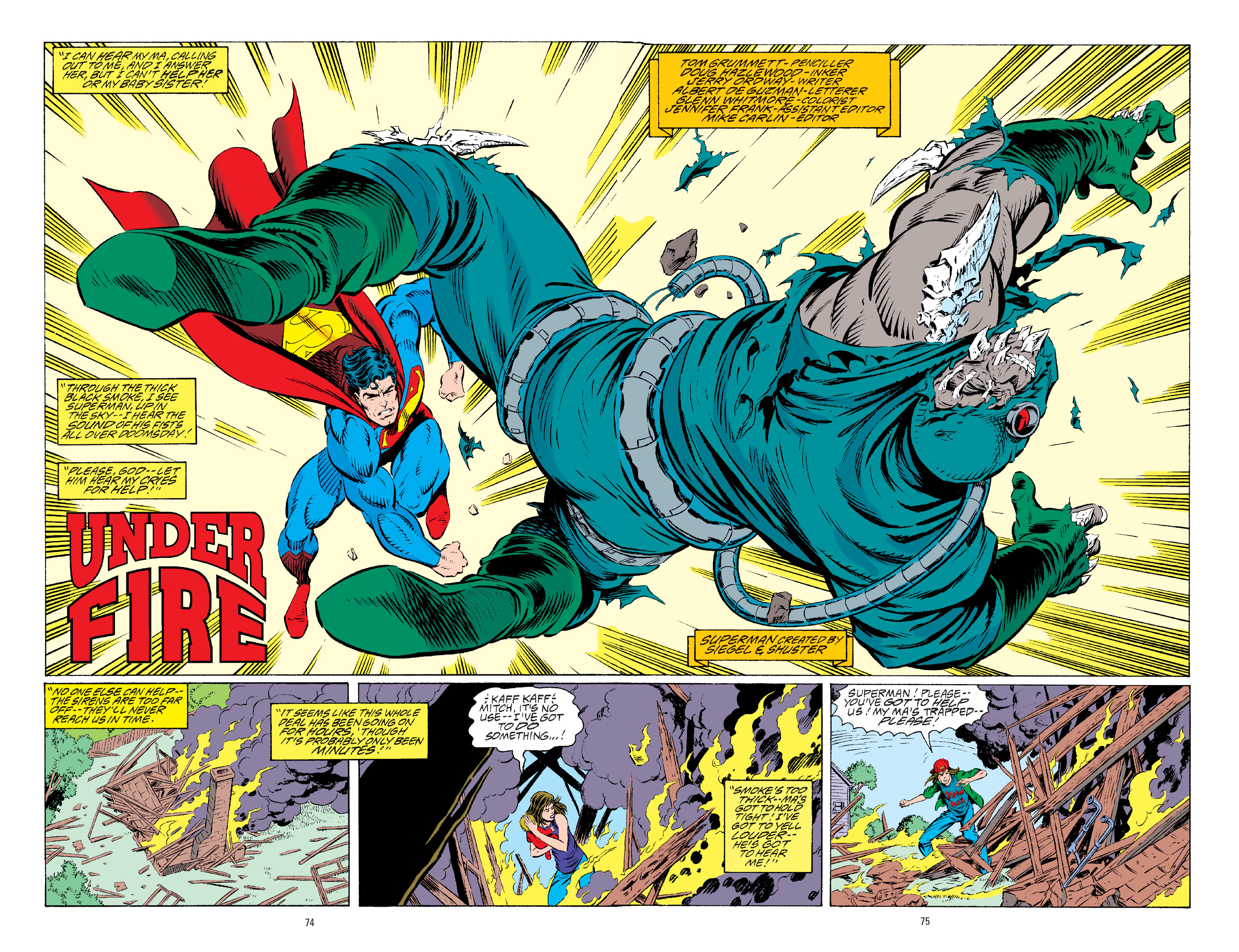 Read online The Death of Superman comic -  Issue # Full - 72
