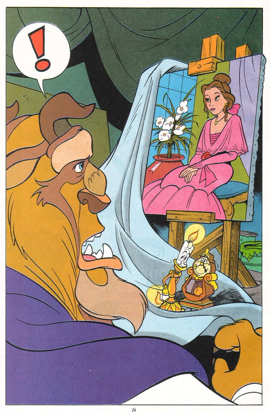 Read online Disney's Beauty and the Beast comic -  Issue #9 - 28