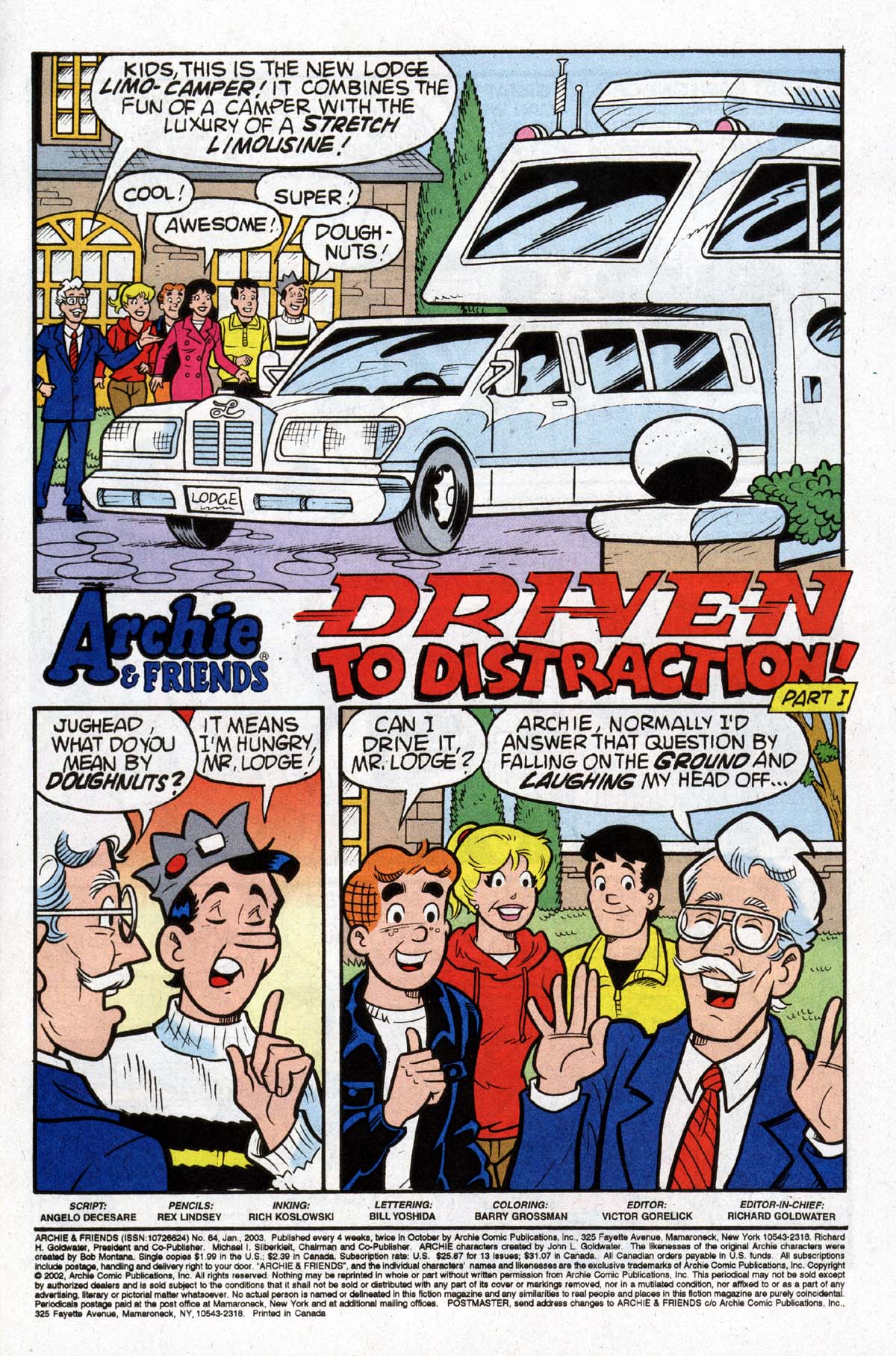 Read online Archie & Friends (1992) comic -  Issue #64 - 2