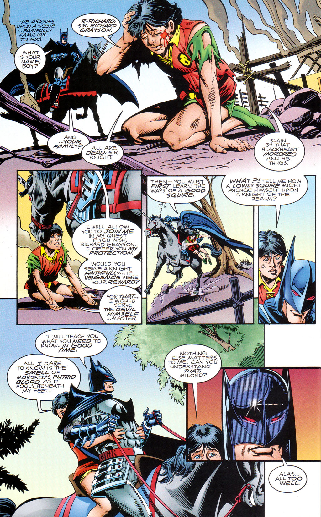 Read online Batman: Dark Knight of the Round Table comic -  Issue #1 - 42