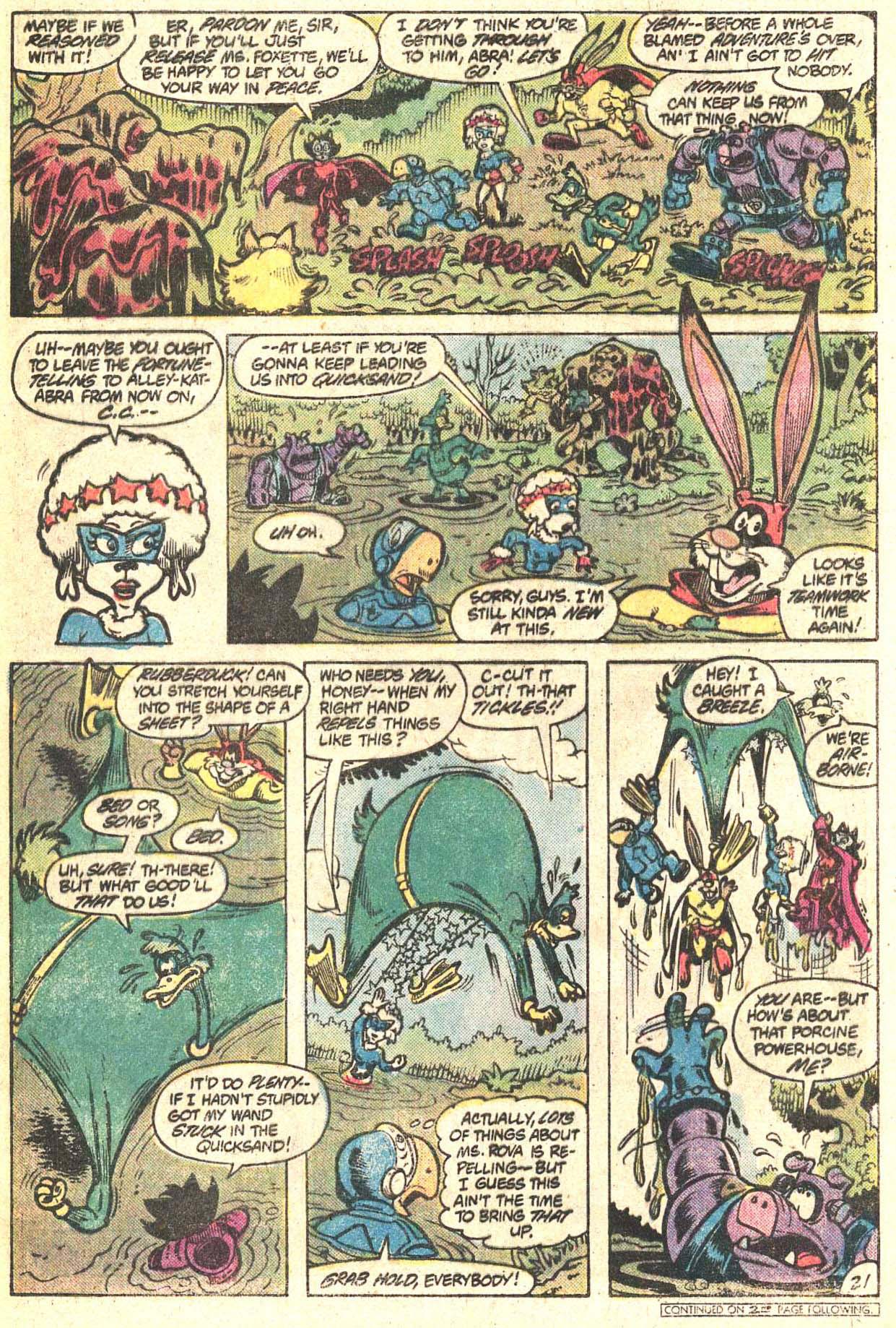 Read online Captain Carrot and His Amazing Zoo Crew! comic -  Issue #4 - 22
