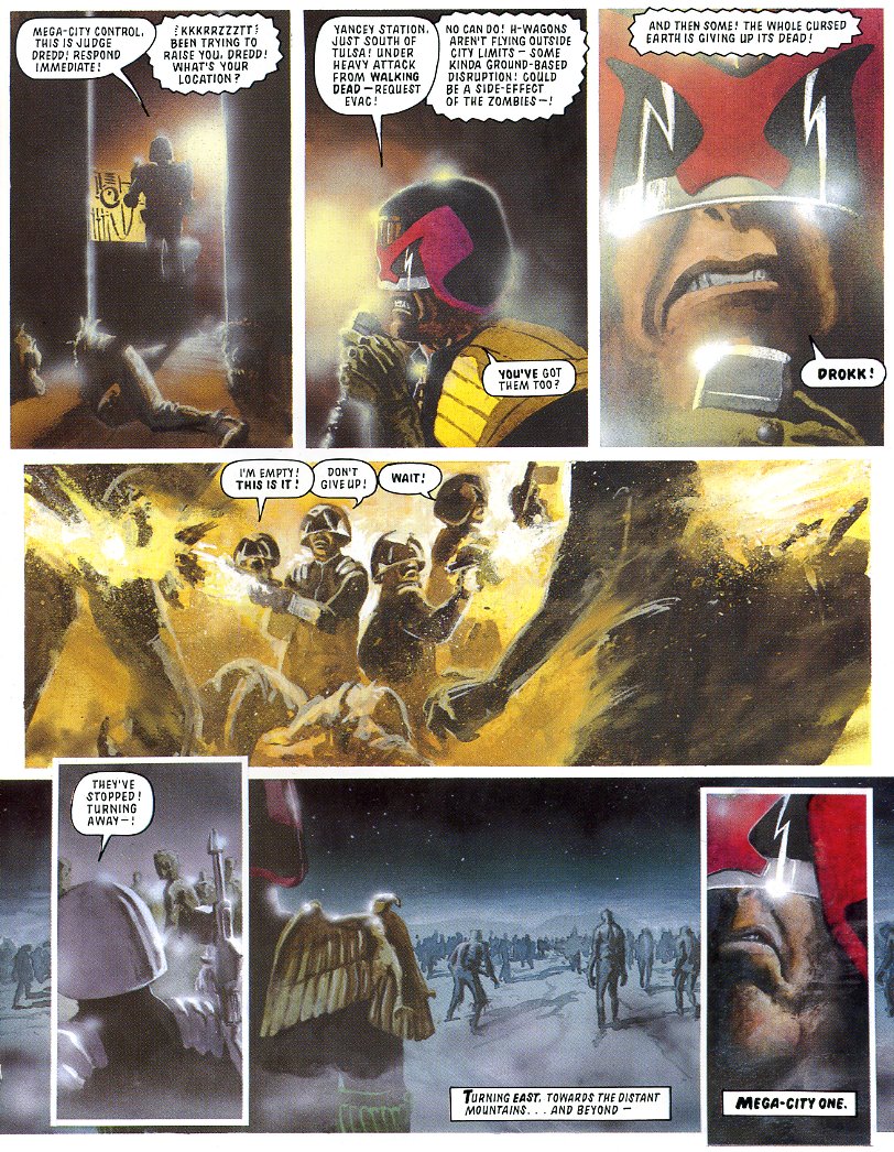 Read online Judge Dredd: Judgement Day comic -  Issue # TPB (Part 1) - 16