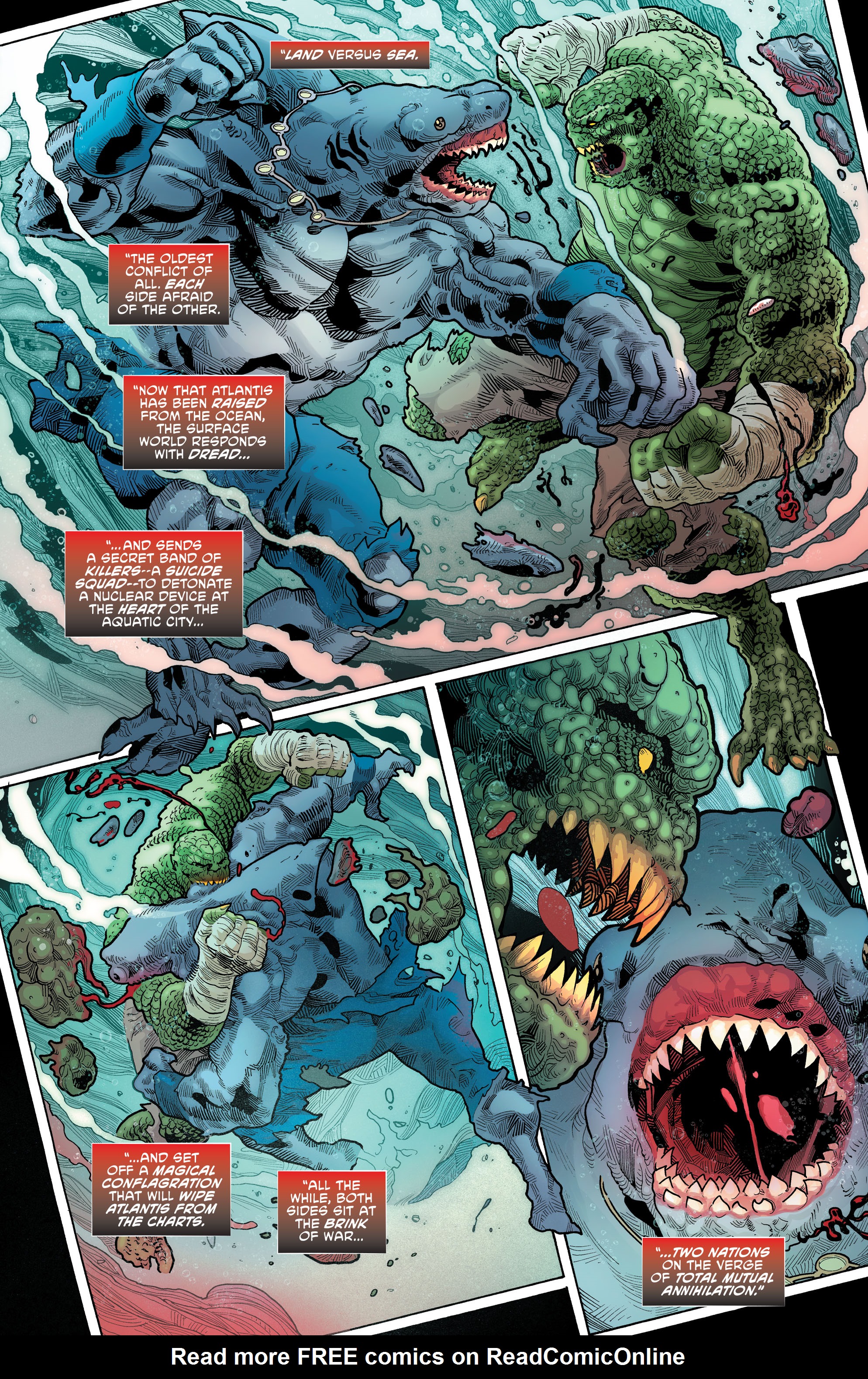 Read online Aquaman/Suicide Squad: Sink Atlantis! comic -  Issue # TPB - 77