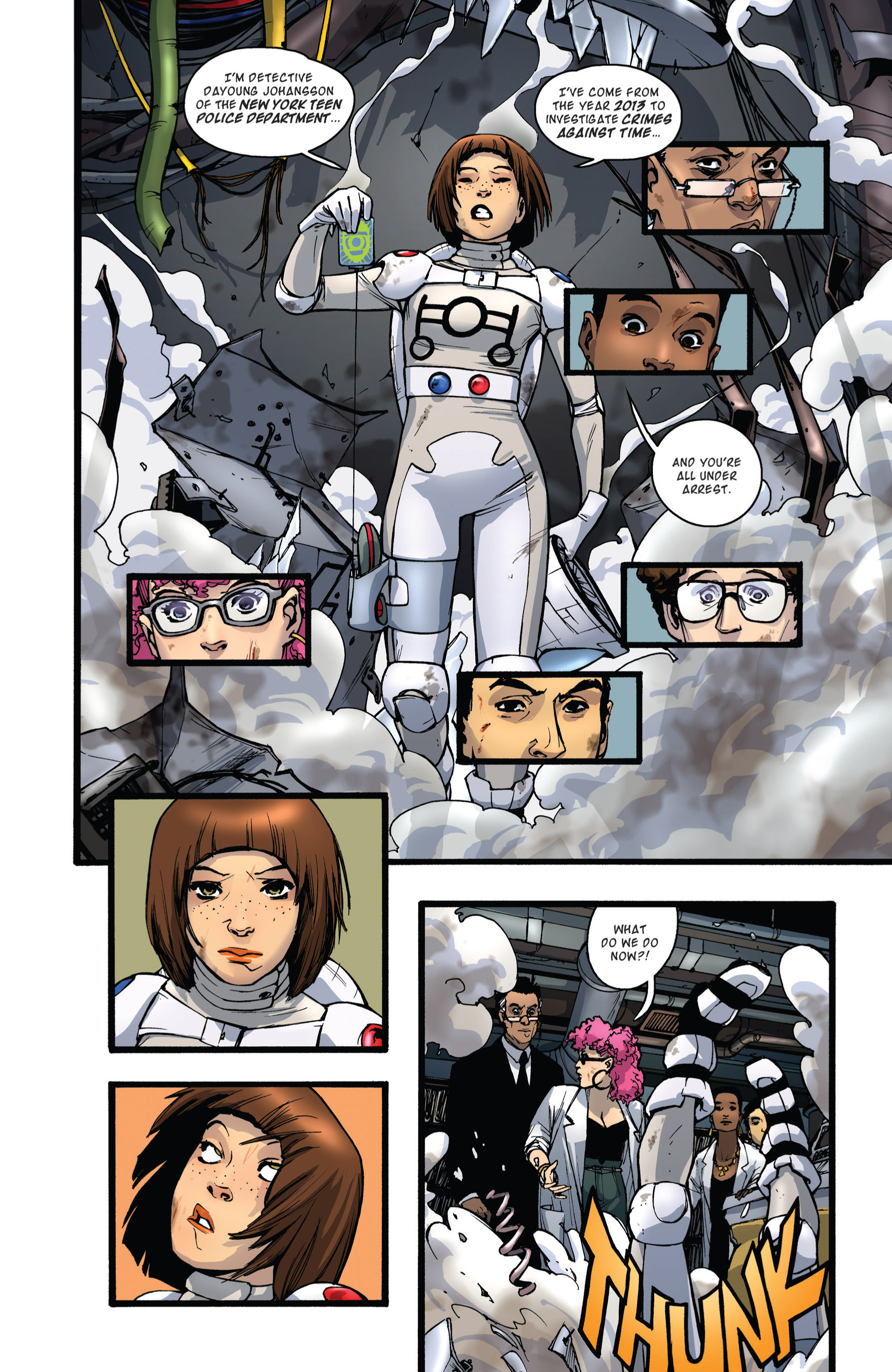Read online Rocket Girl (2013) comic -  Issue #1 - 5