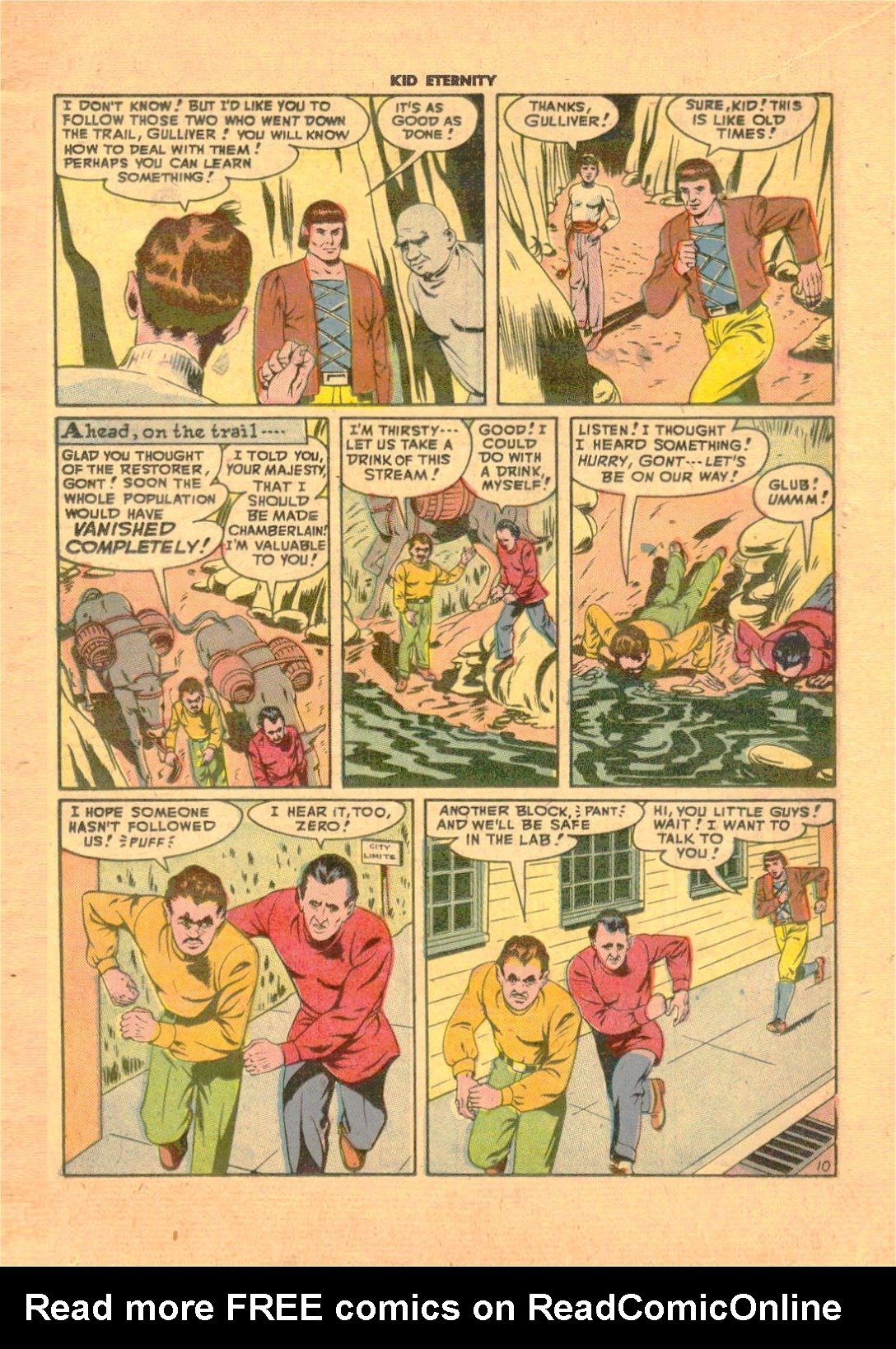 Read online Kid Eternity (1946) comic -  Issue #8 - 24