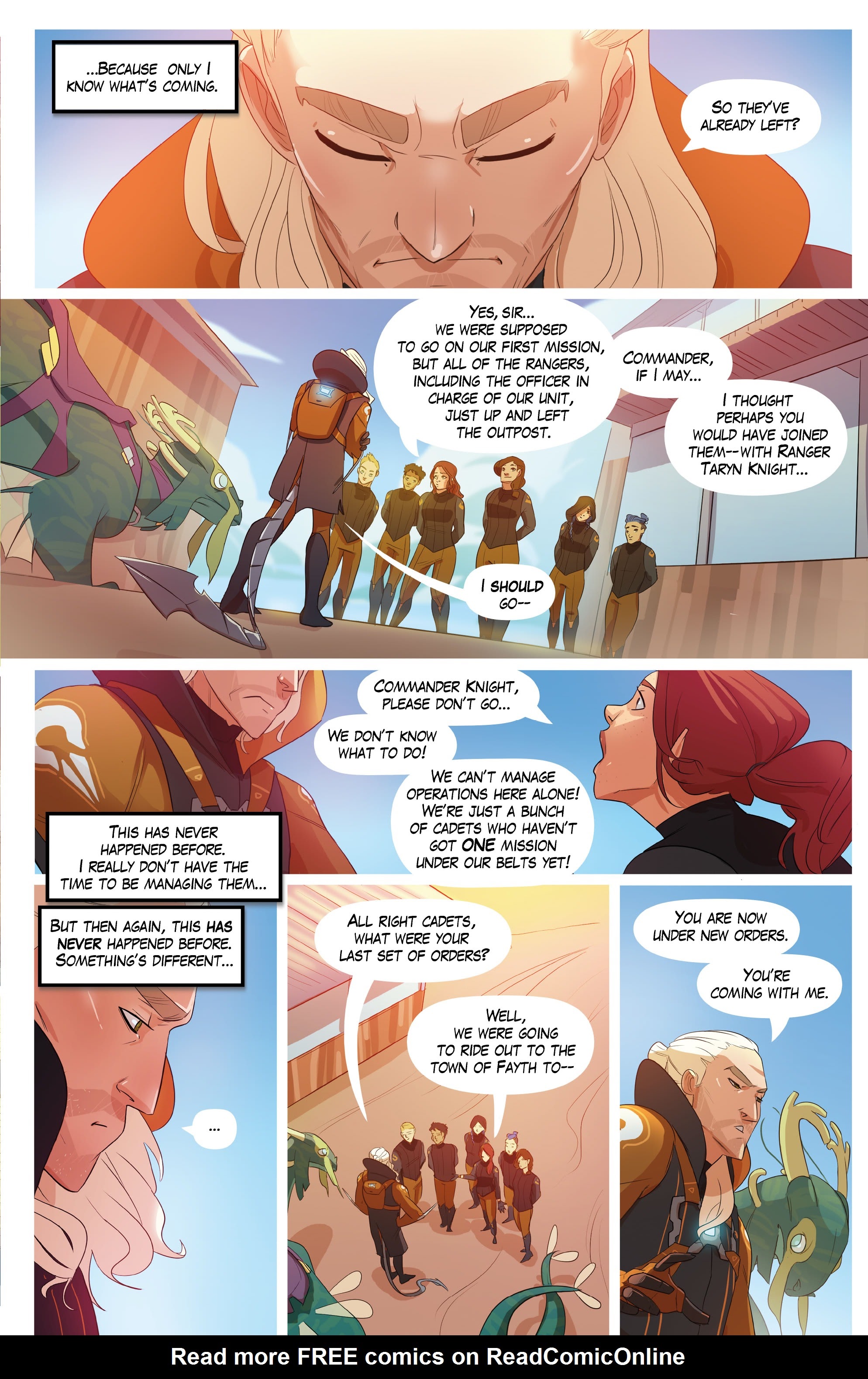 Read online Rangers of the Divide comic -  Issue #1 - 5