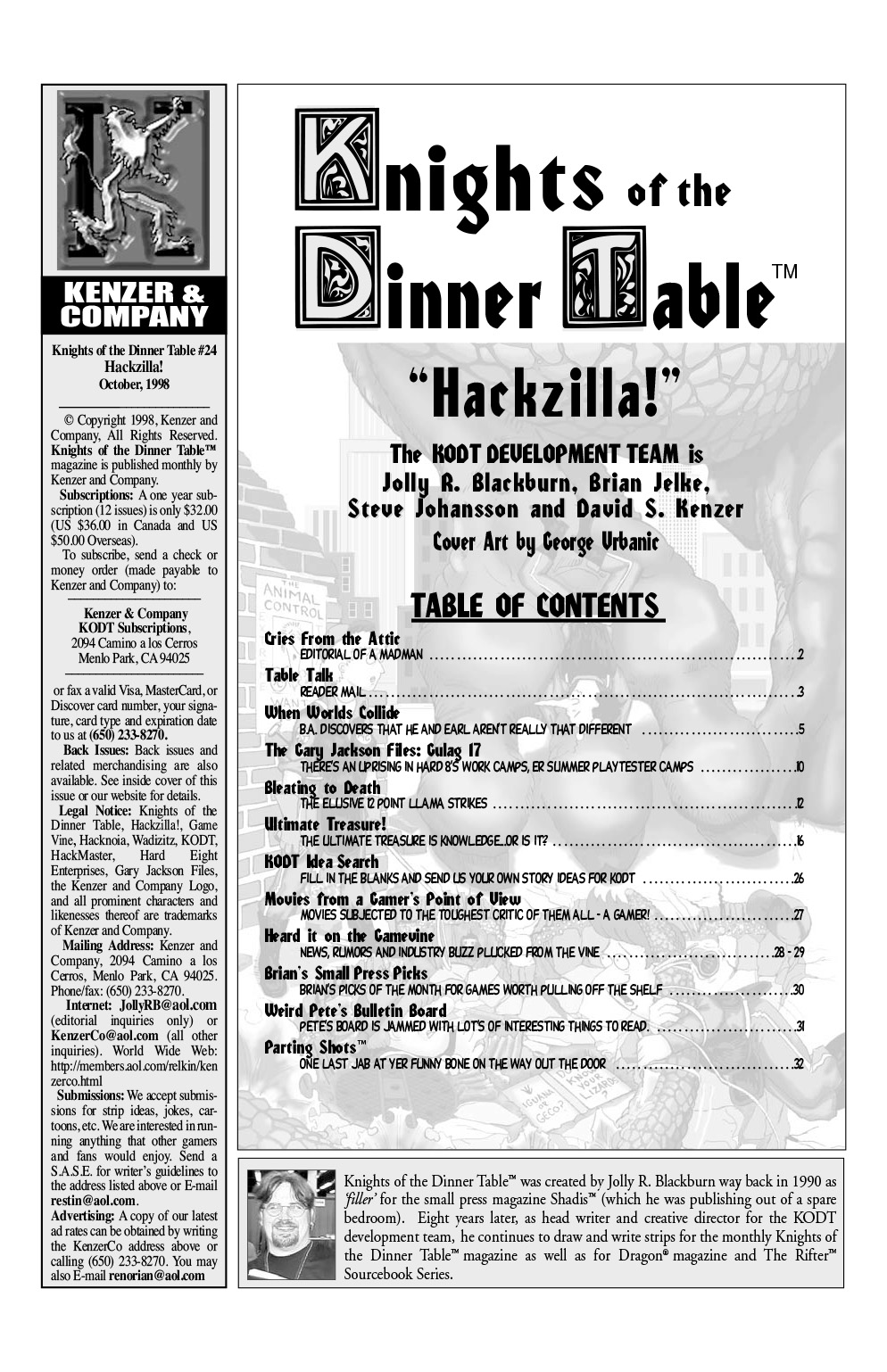 Read online Knights of the Dinner Table comic -  Issue #24 - 3