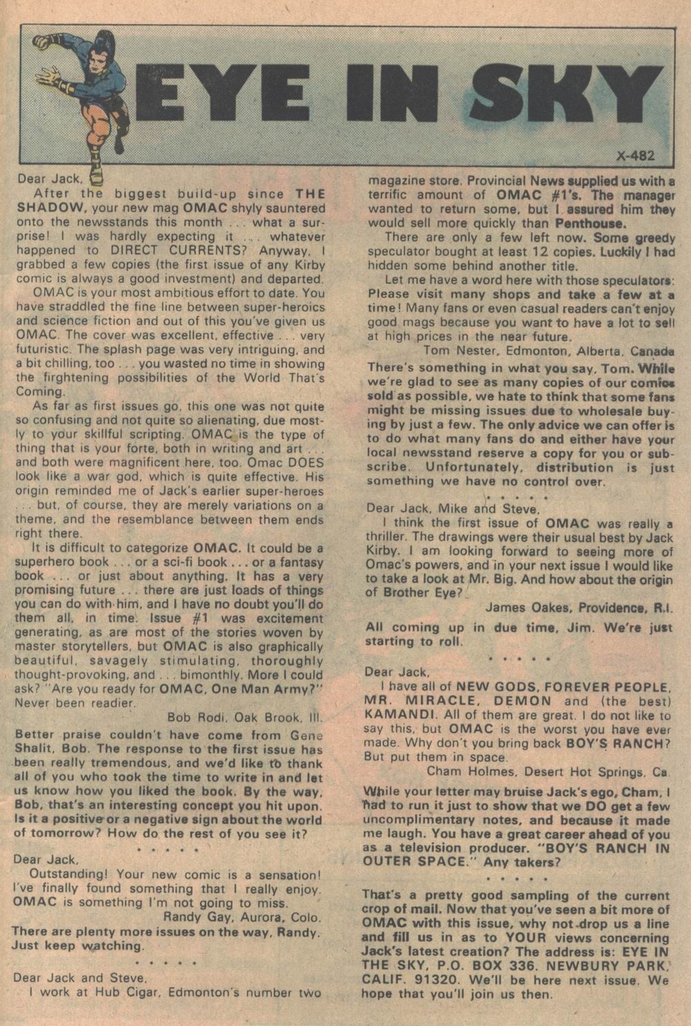 Read online OMAC (1974) comic -  Issue #4 - 22