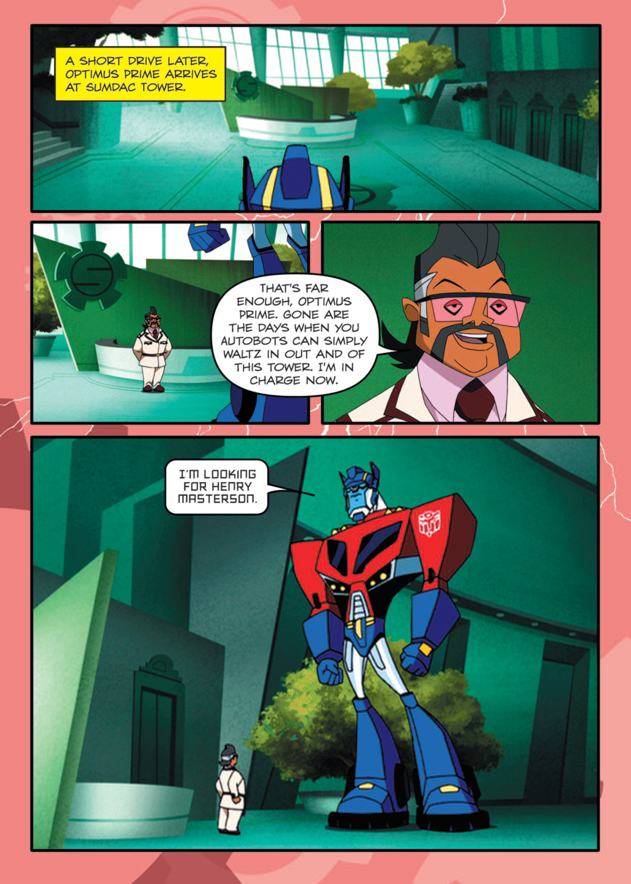 Read online Transformers Animated comic -  Issue #8 - 101