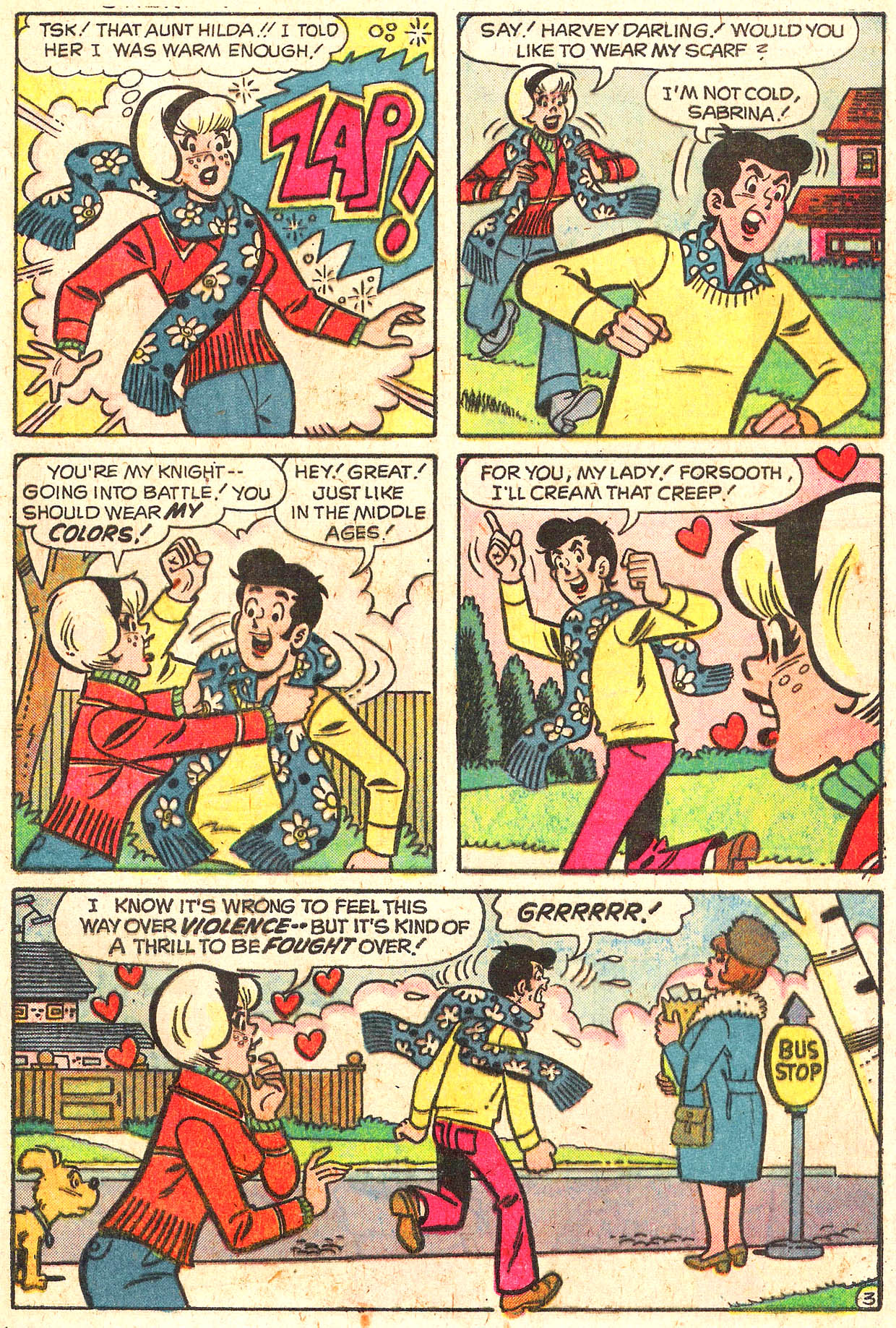 Read online Sabrina The Teenage Witch (1971) comic -  Issue #19 - 5