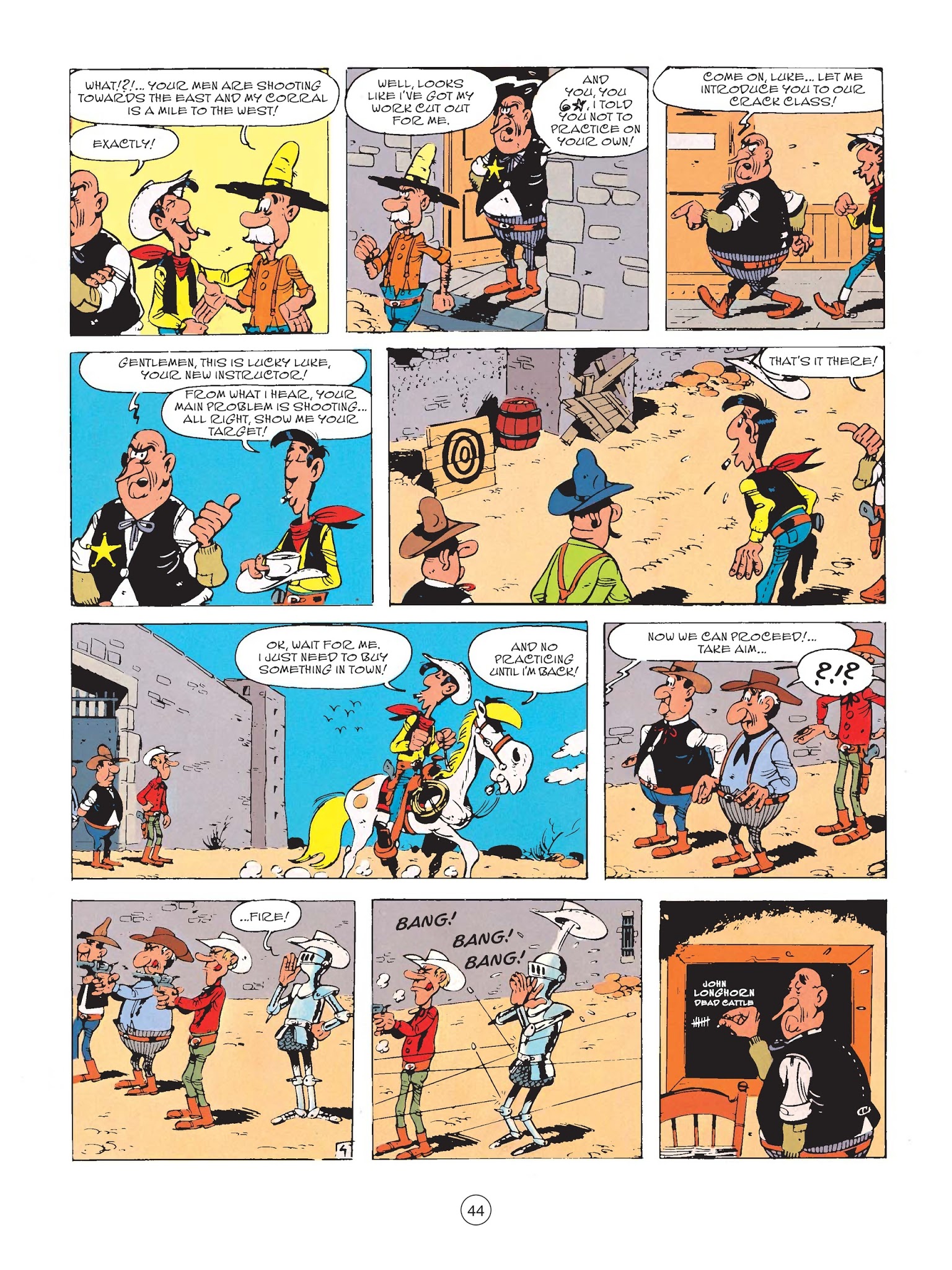 Read online A Lucky Luke Adventure comic -  Issue #60 - 46