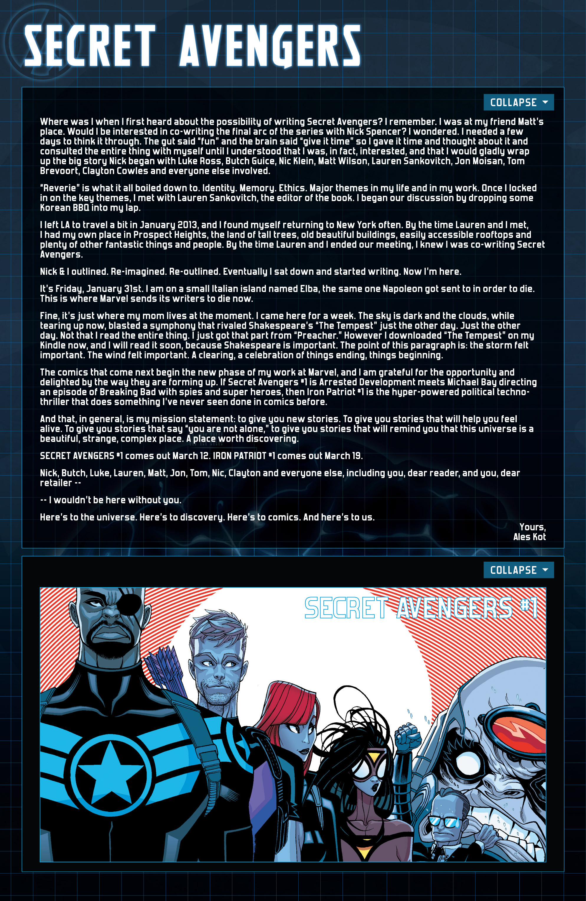 Read online Secret Avengers (2013) comic -  Issue #16 - 23